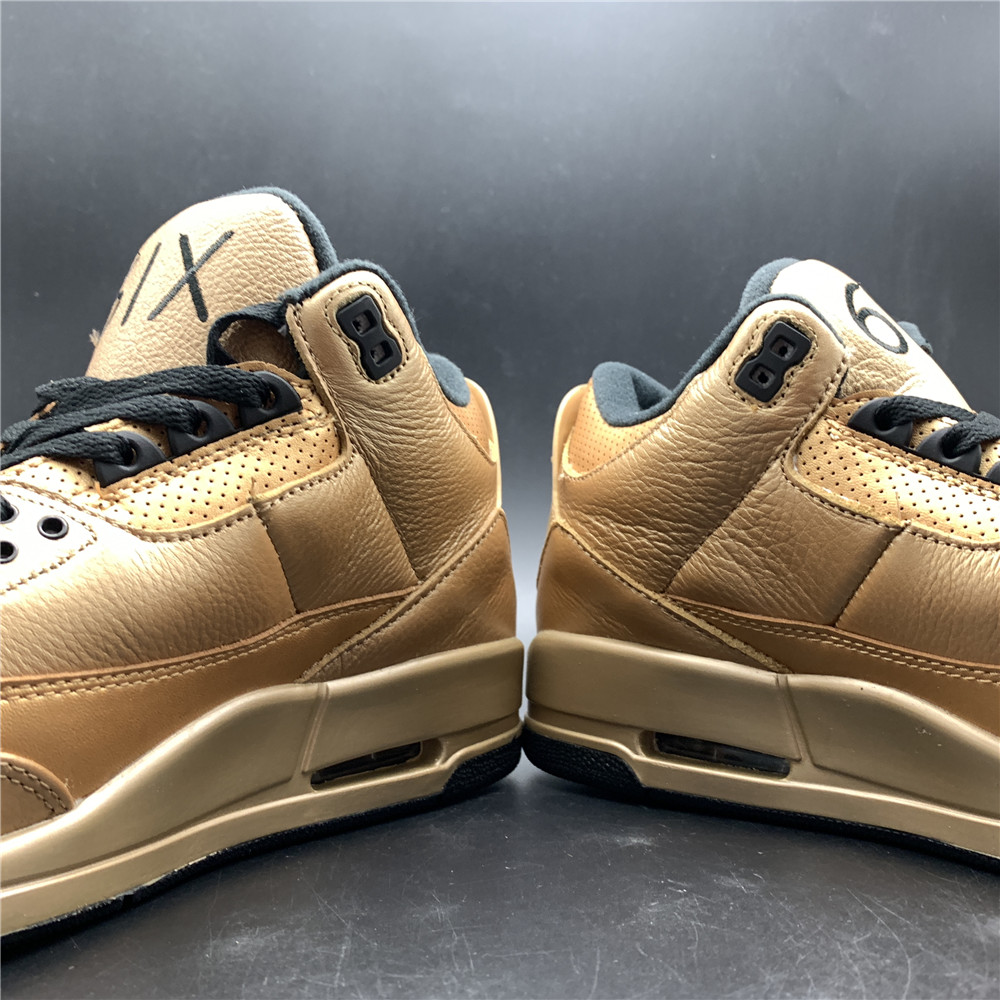 Air Jordan 3 6IX bronze gold