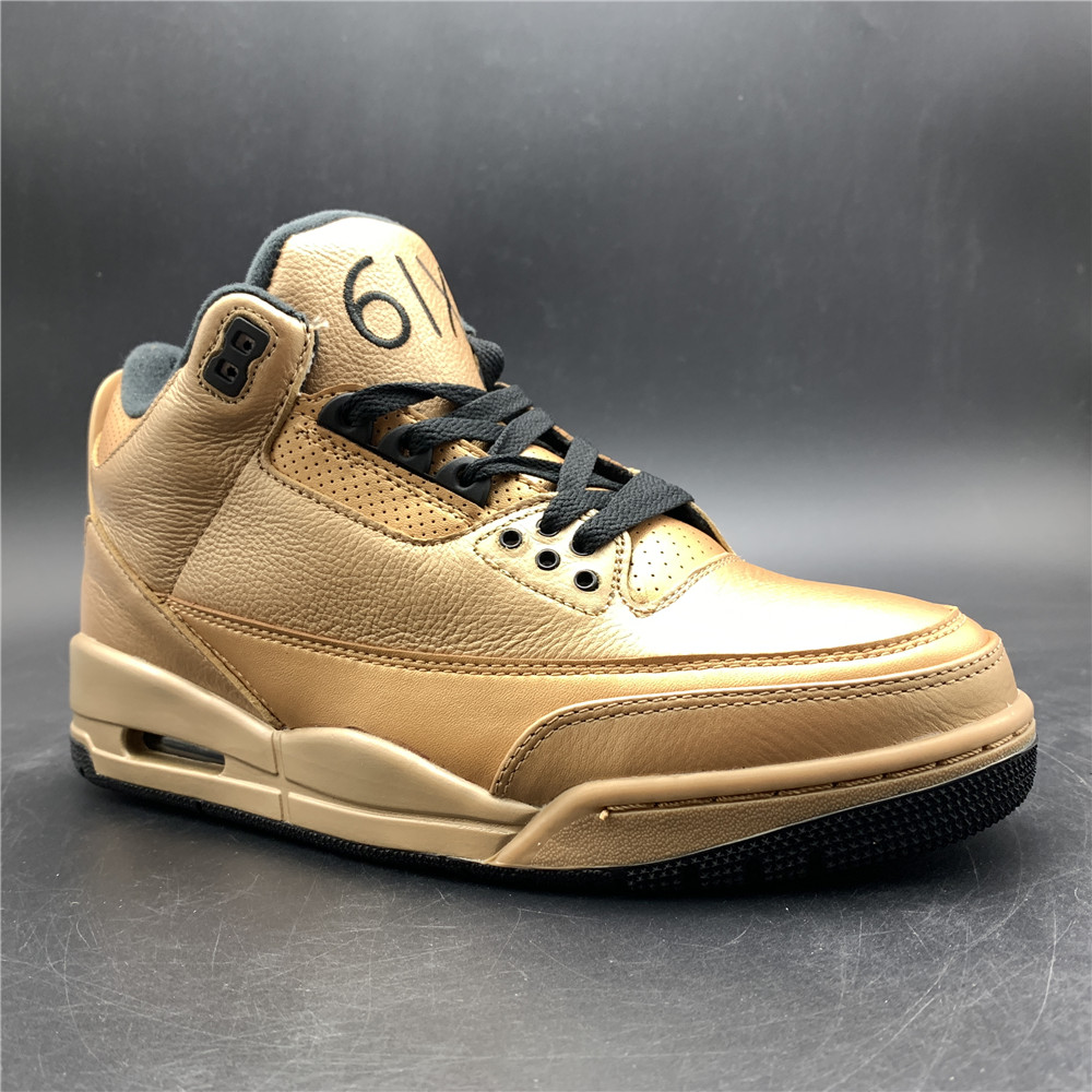 Air Jordan 3 6IX bronze gold
