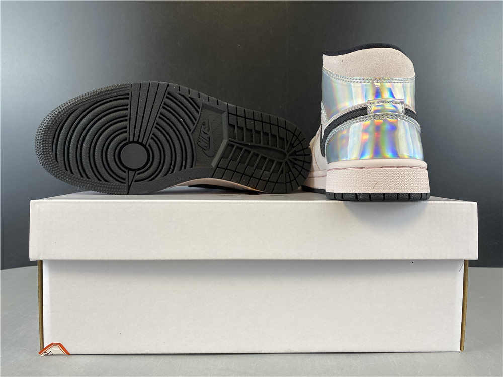 Air Jordan 1 Mid Dirty Powder Iridescent BQ6472-602