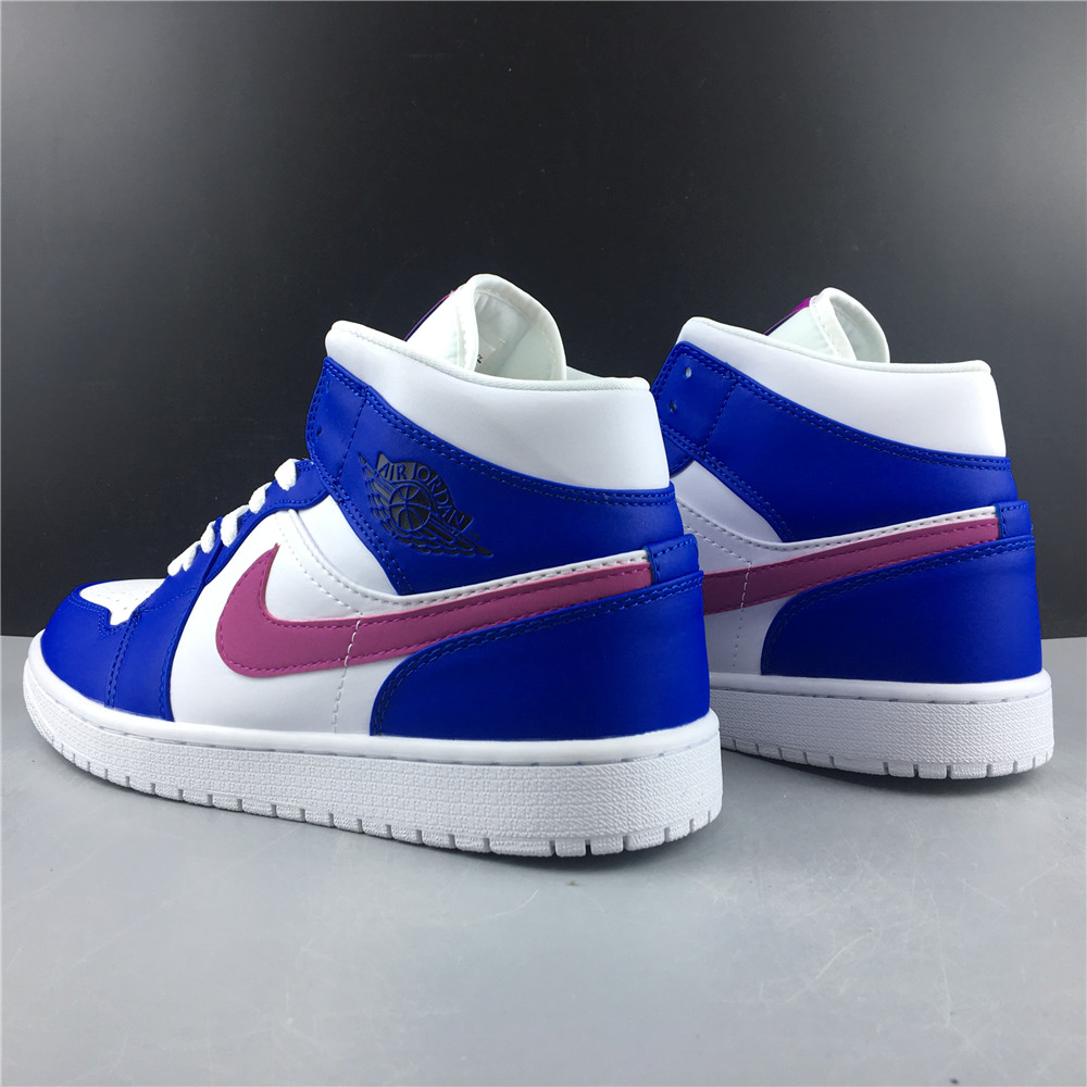 Air Jordan 1 Mid Hyper Royal Hyper Violet 554724-451