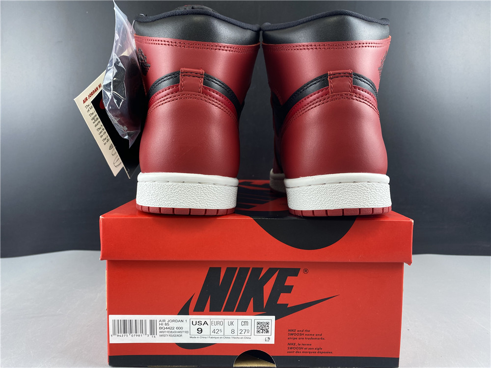 Air Jordan 1 Retro High 85 Varsity Red BQ4422-600