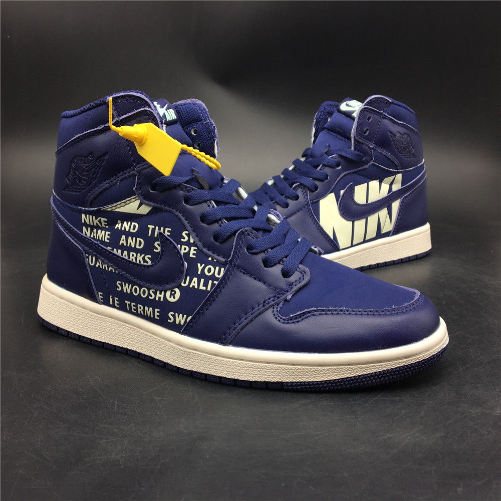 Air Jordan 1 Retro High OG Blue 555088-400