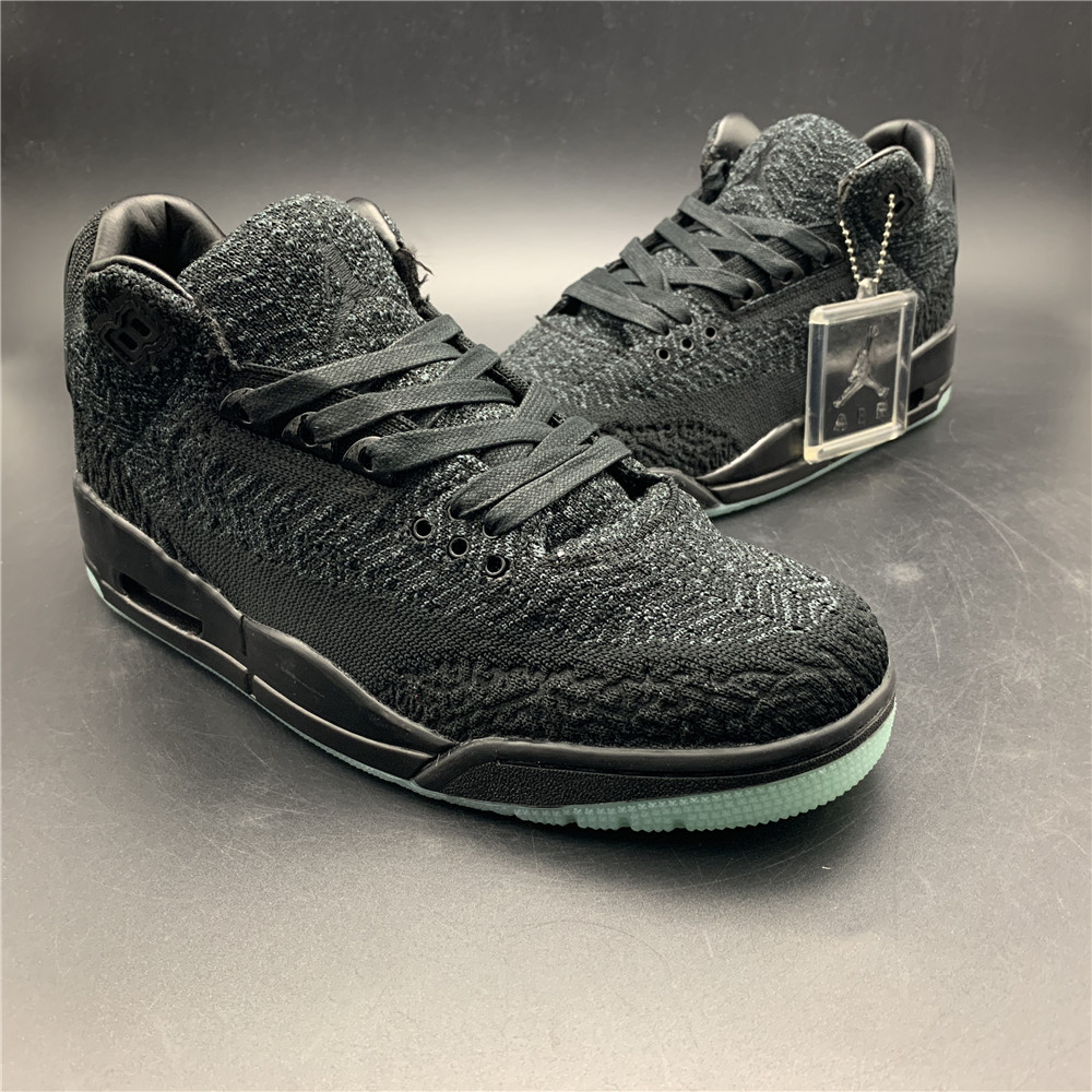 Air Jordan 3 Retro Flyknit Black AQ1005-001