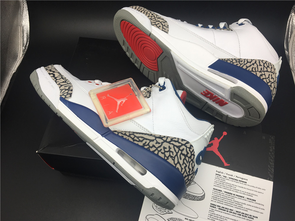 Air Jordan 3 Retro True Blue (2016) 854262-106
