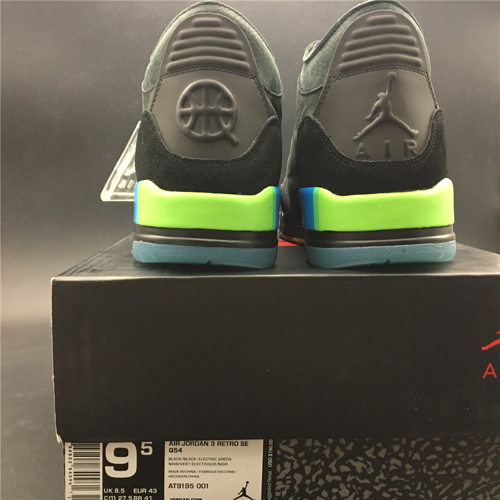 Air Jordan 3 Retro Quai54 (2018) AT9195-001