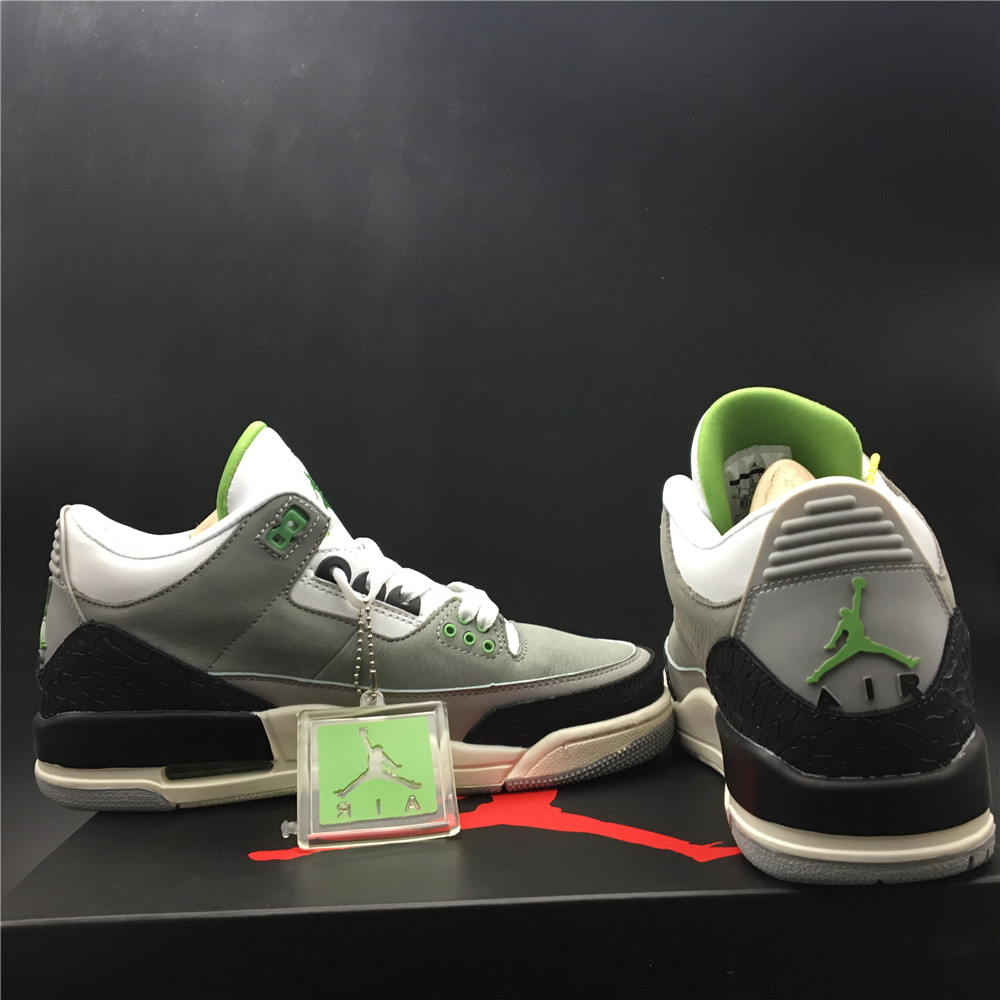 Air Jordan 3 Retro Chlorophyll 1360640-006