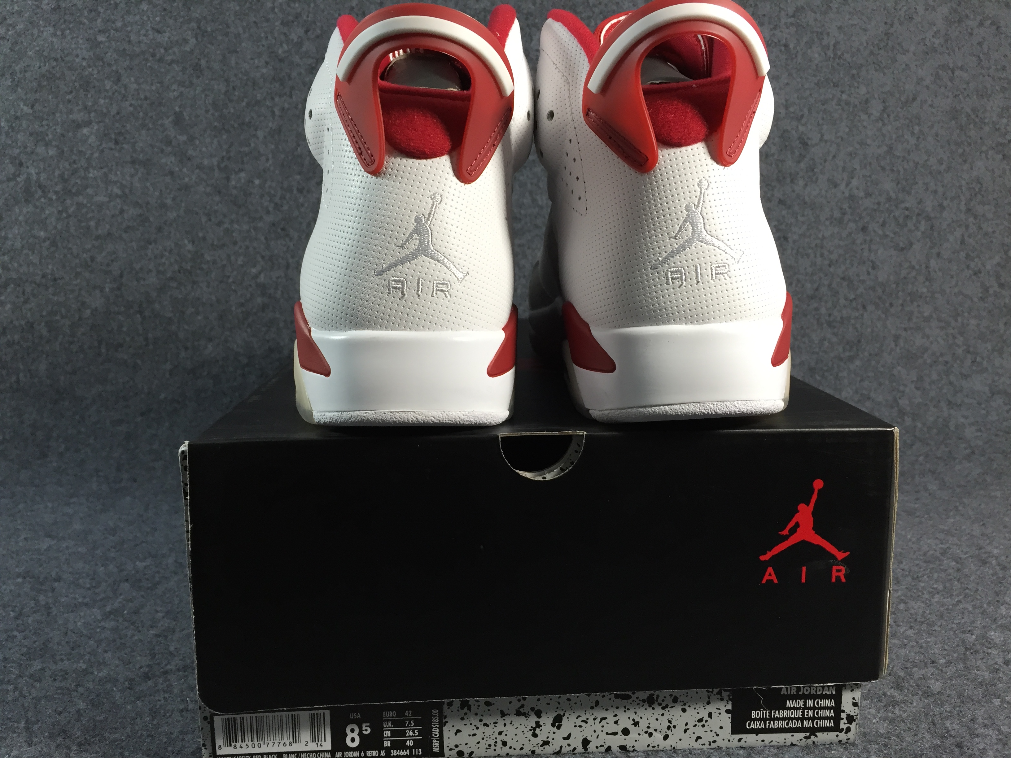 Air Jordan 6 Retro Alternate Hare 384664-113