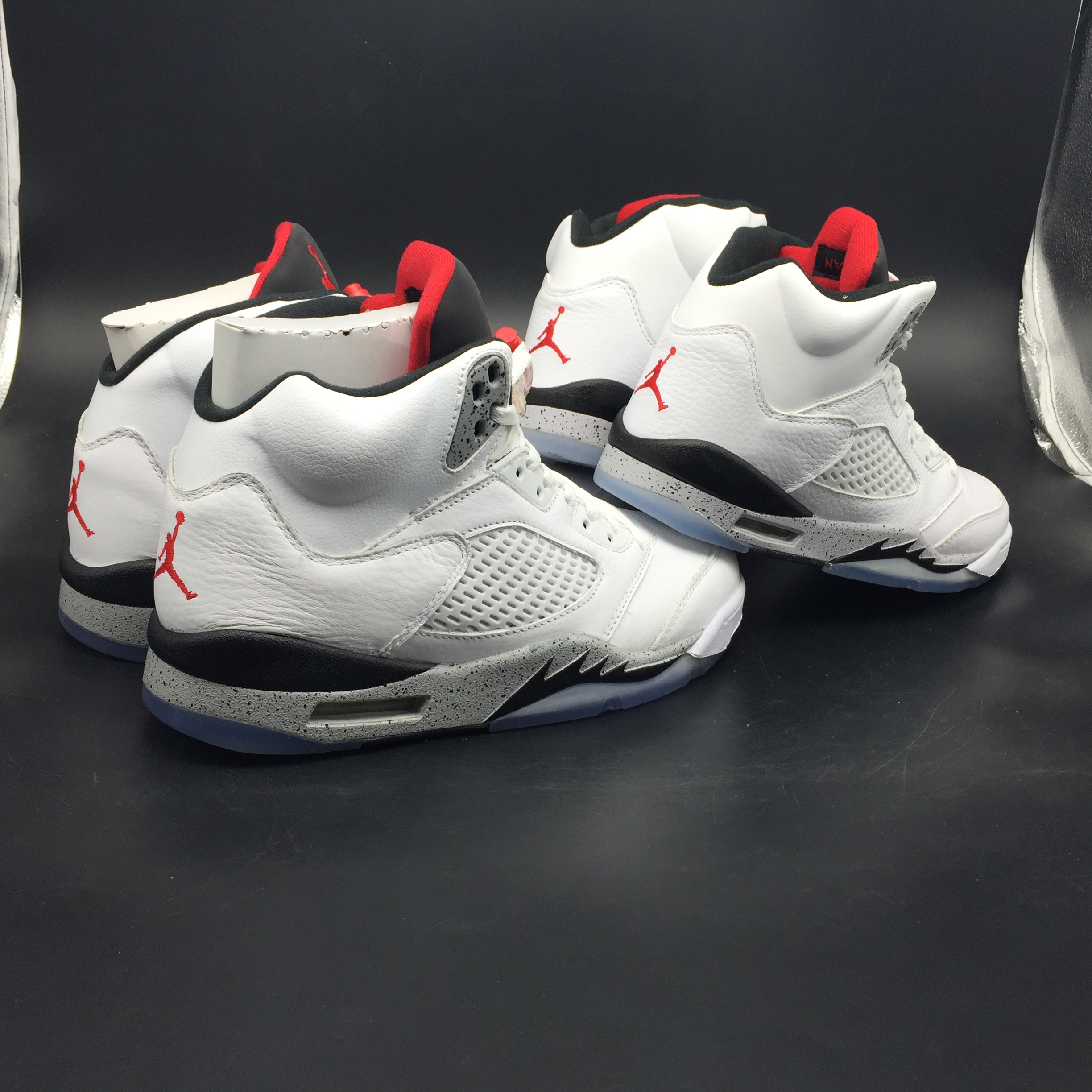 Air Jordan 5 Retro White Cement 136027-104