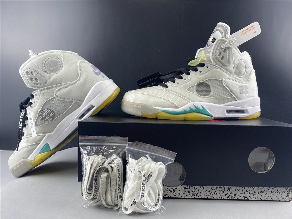 Air Jordan 5 OFF-WHITE CT8480-105