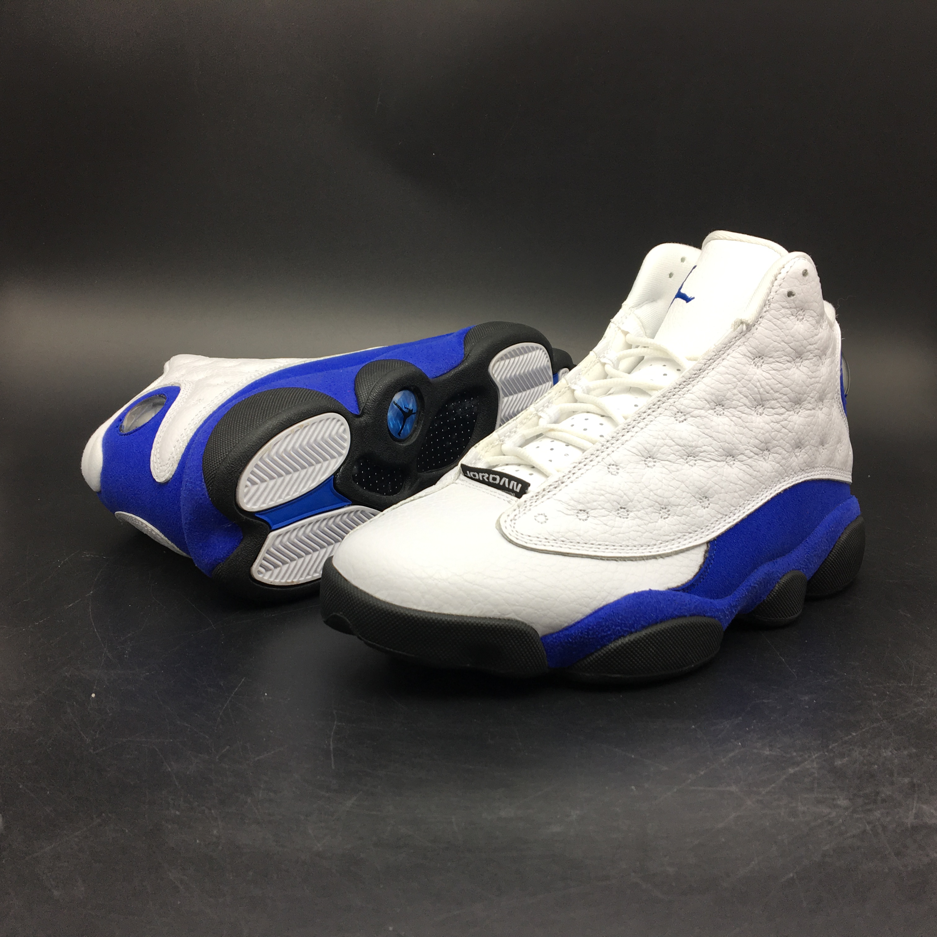 Air Jordan 13 Retro White Hyper Royal Black 414571-117