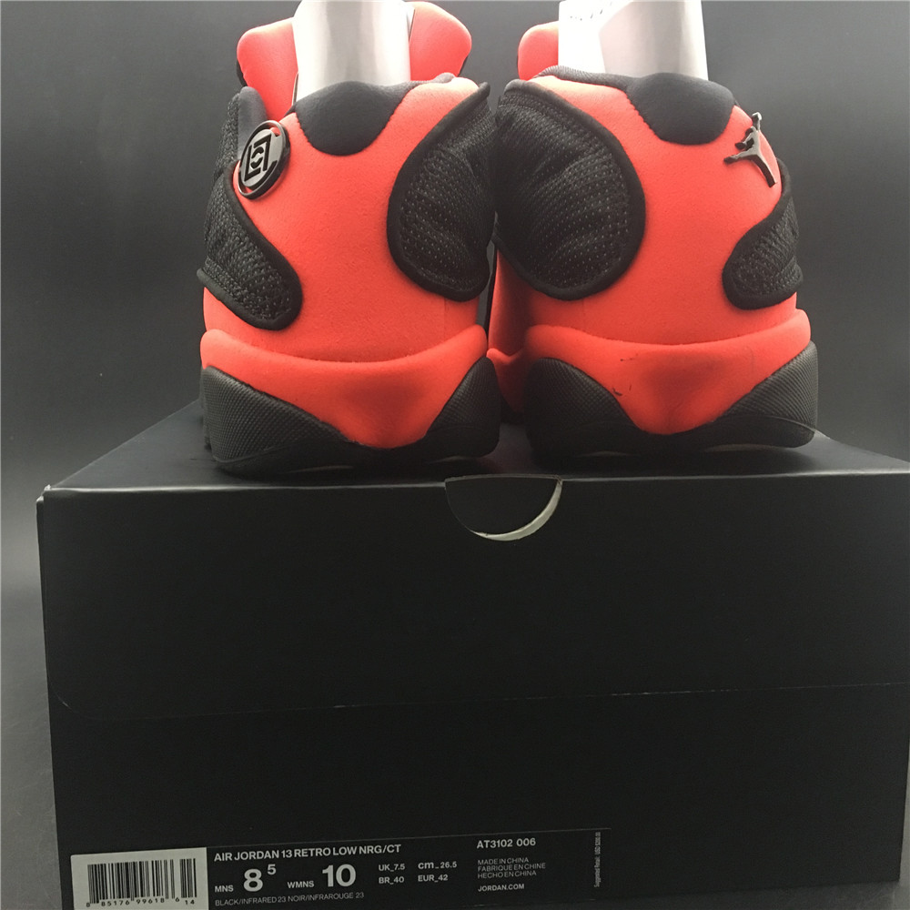 Air Jordan 13 Retro Low Clot Black Red AT3102-006