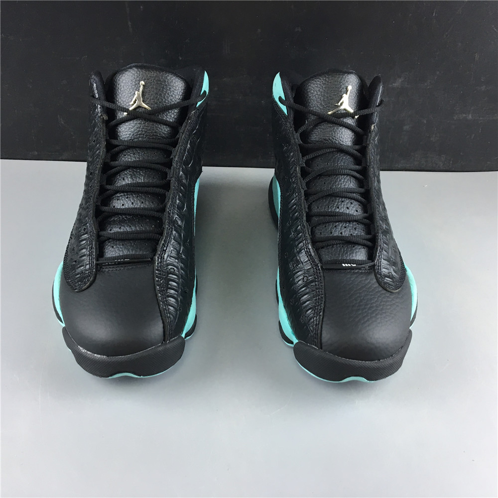 Air Jordan 13 Retro Black Island Green 414571-030