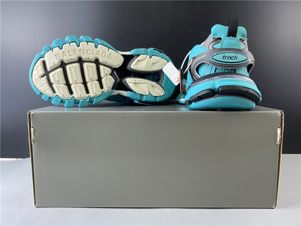 Blncig Track Trainers Emerald Blue 542436 W2LA1 4008