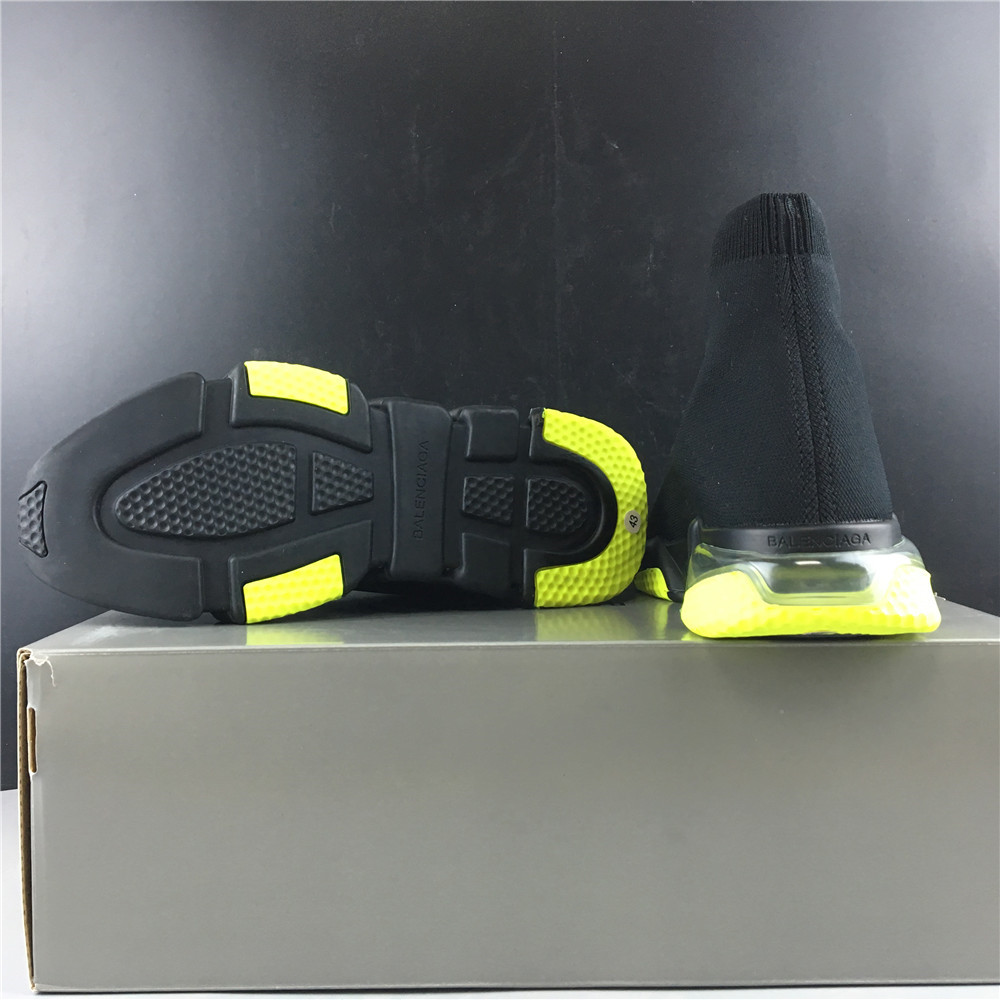 Blncig Speed Trainer Clearsole Yellow Fluo