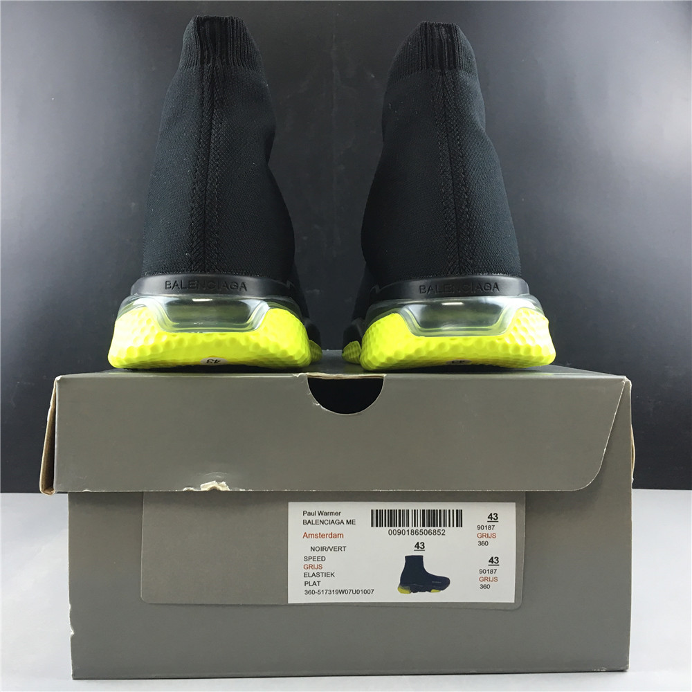 Blncig Speed Trainer Clearsole Yellow Fluo