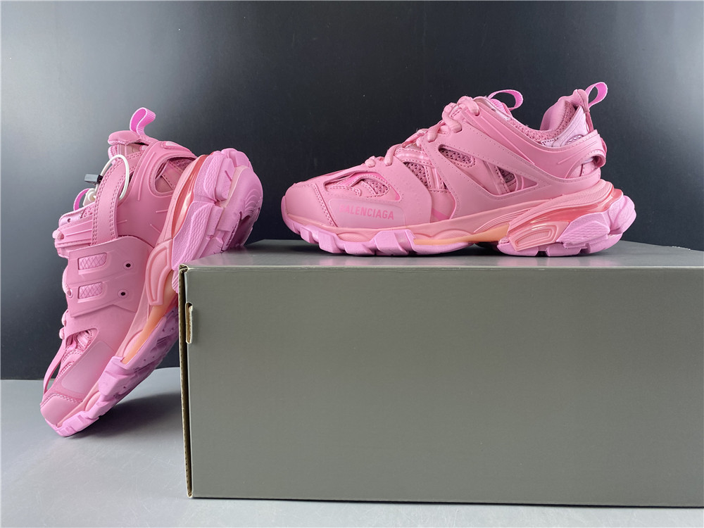 Blncig Track Trainers Pink