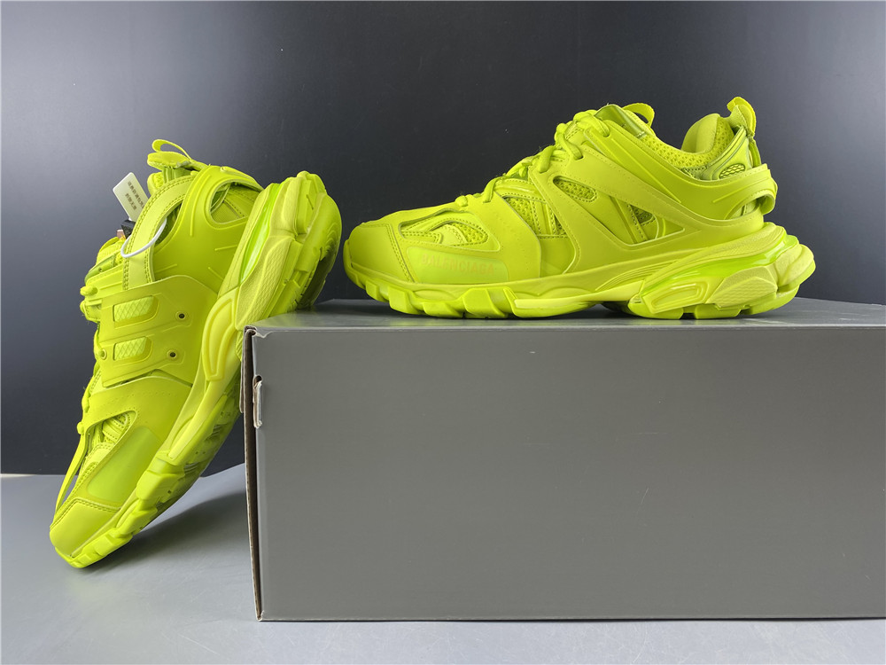 Blncig Track Trainers Lime