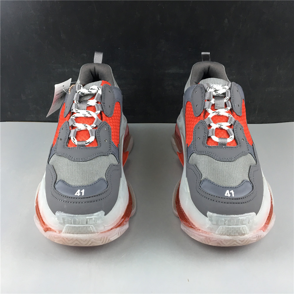 Blncig Triple S Grey Red