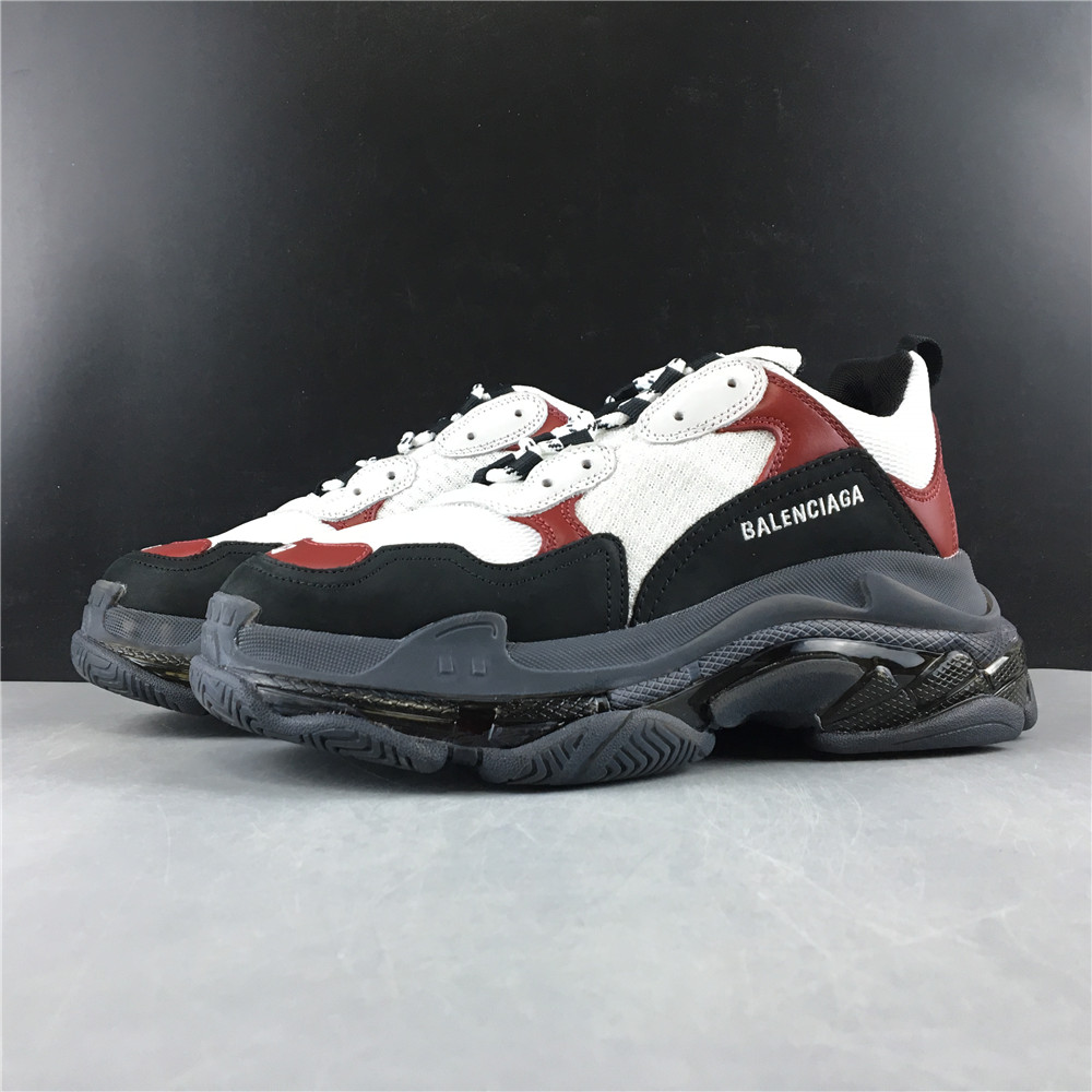 Blncig Triple S Black/Red/White