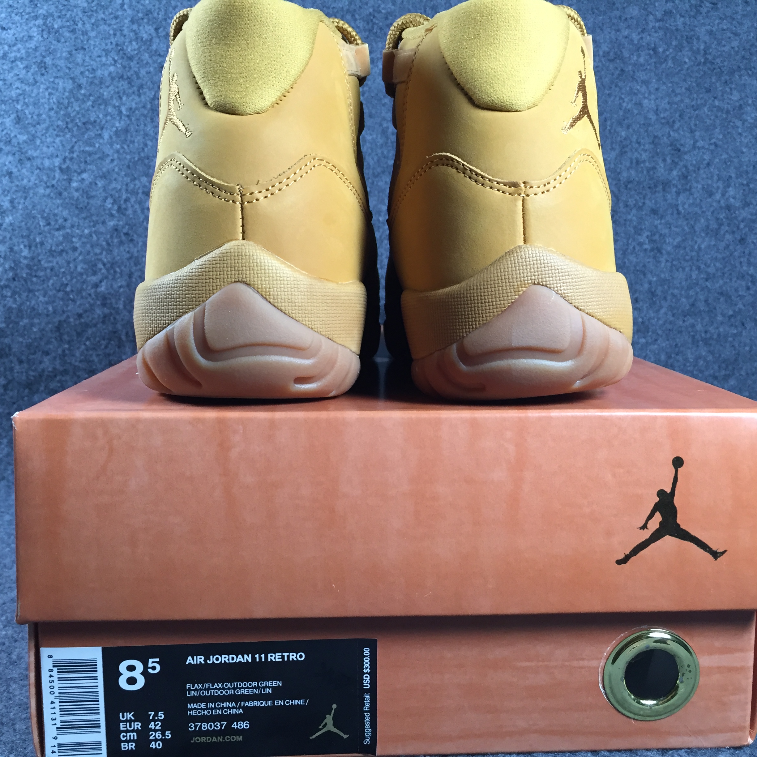 Air Jordan 11 Retro Wheat 378037-486