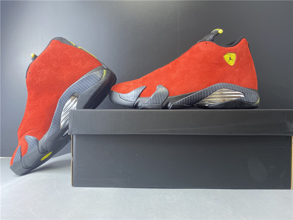 Air Jordan 14 Red Ferrari 654459-670
