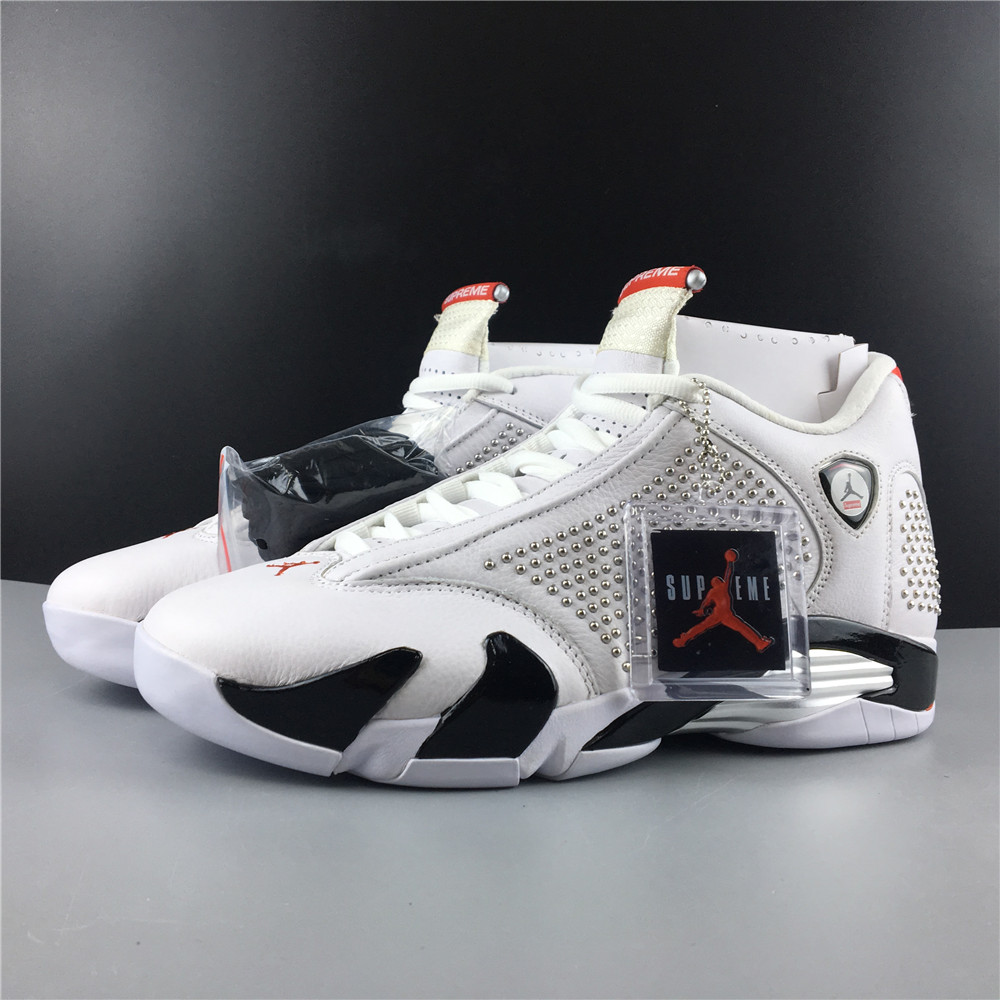 Air Jordan 14 Retro Supreme White BV7630-106