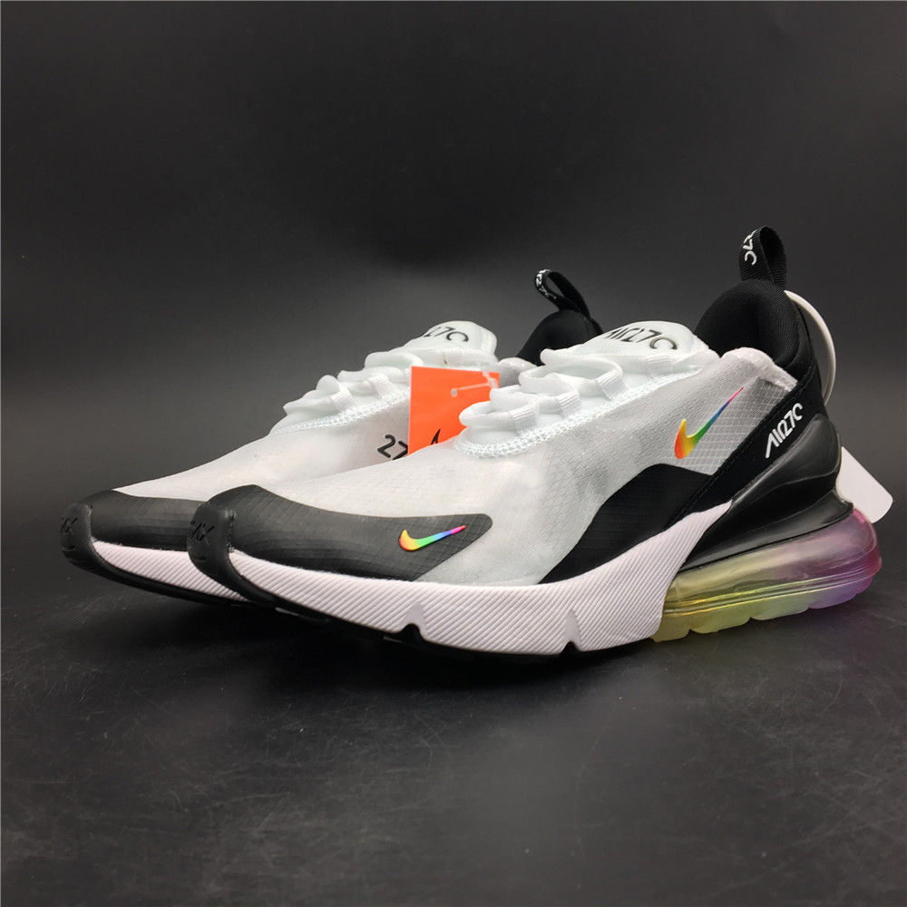 Nike Air Max 270 White Black Colorful AQ8050-101
