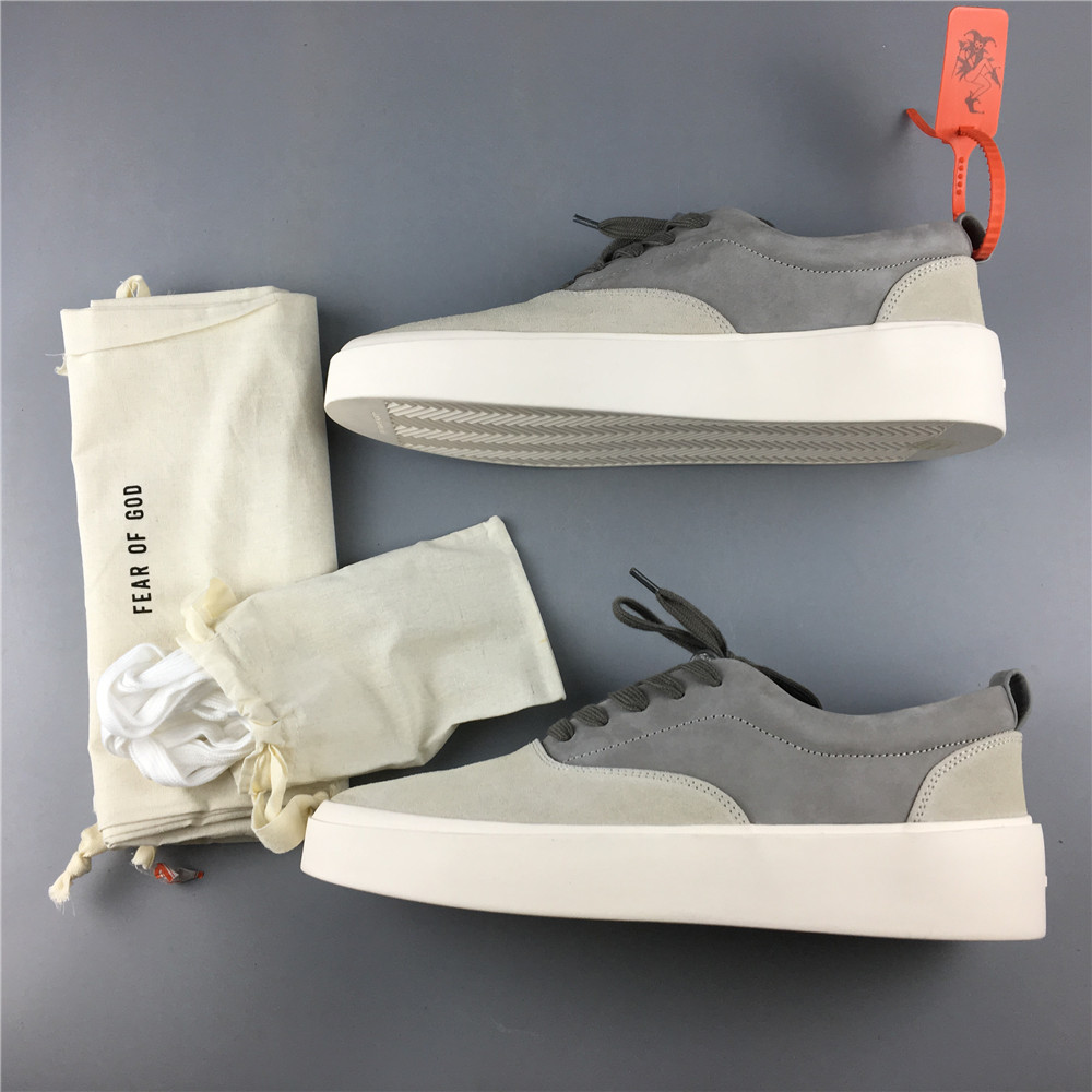 FrfGd 101 Low Top Vintage Grey Bone Suede 5R18-7000-SUE-069