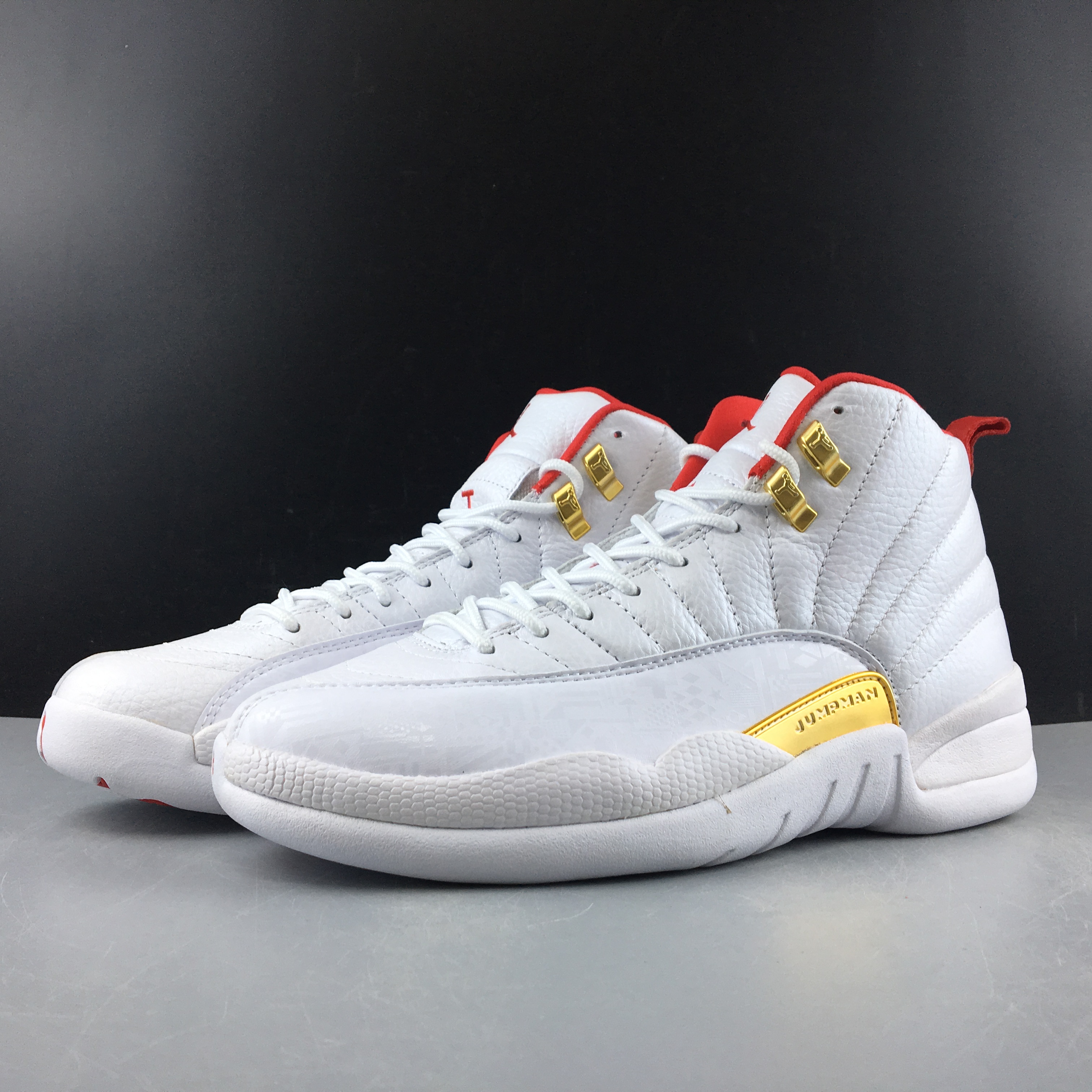 Air Jordan 12 FIBA World Cup Platinum Red 130690-107