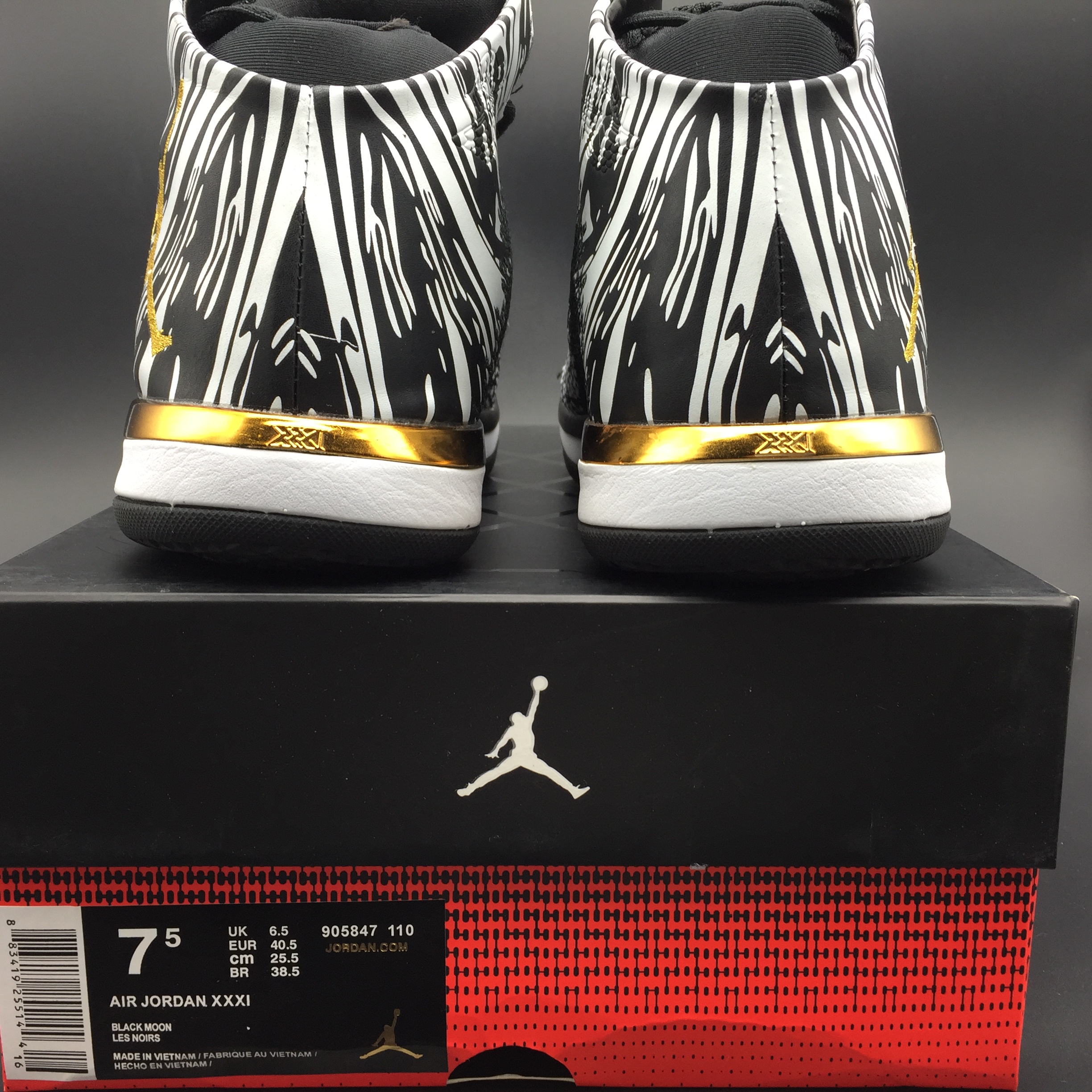 Air Jordan 31 “BHM” Black Moon 905847-110