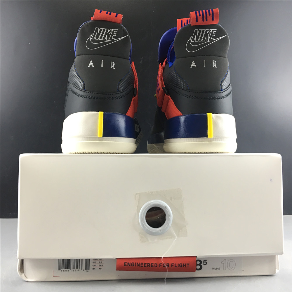 Air Jordan 33 Teck Pack black red BV5072-001