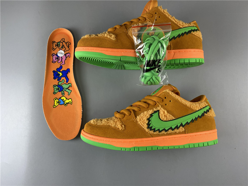 Nike SB Dunk Low Grateful Dead Bears Orange (2020) CJ5378 800
