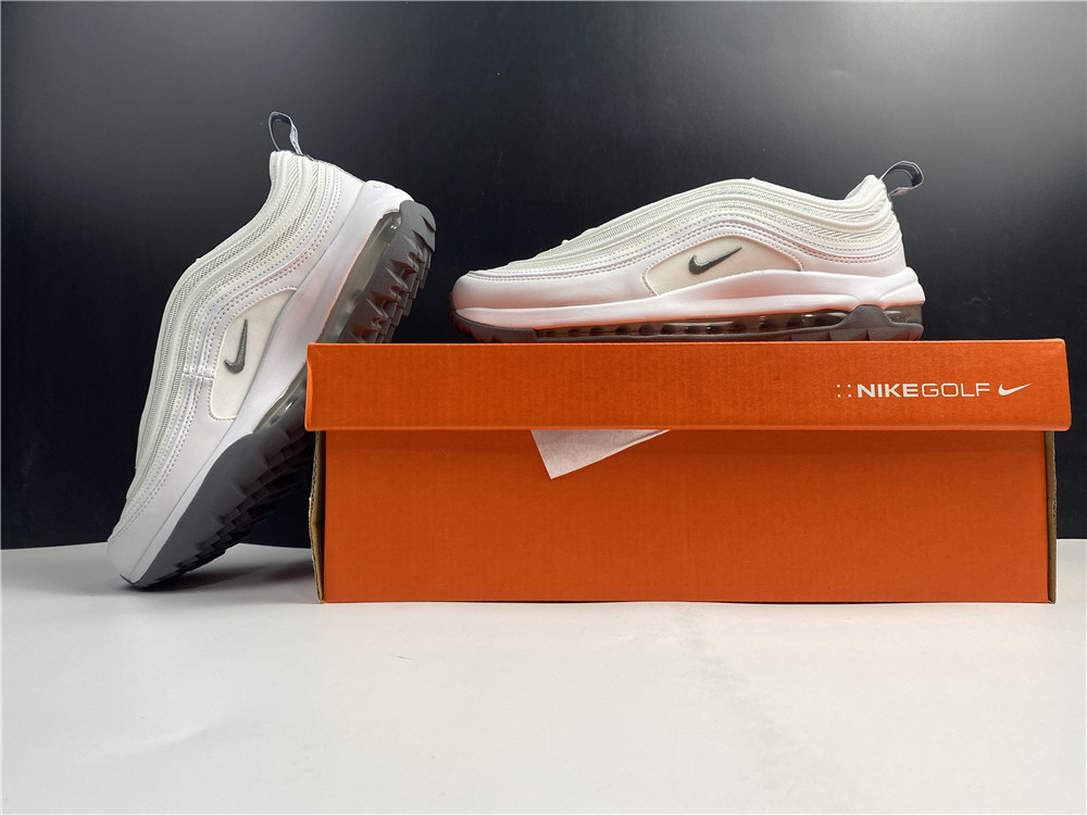Nike Golf Shoes AIRMAX 97G White Silver CI7538-100