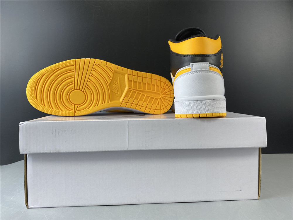 Air Jordan 1 Mid Laser Orange Black CV5276-107