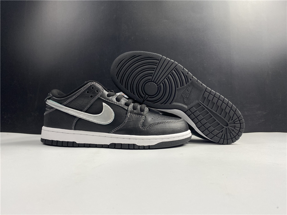 nike sb dunk low Di*m*nd supply co black Di*m*nd bv1310-001
