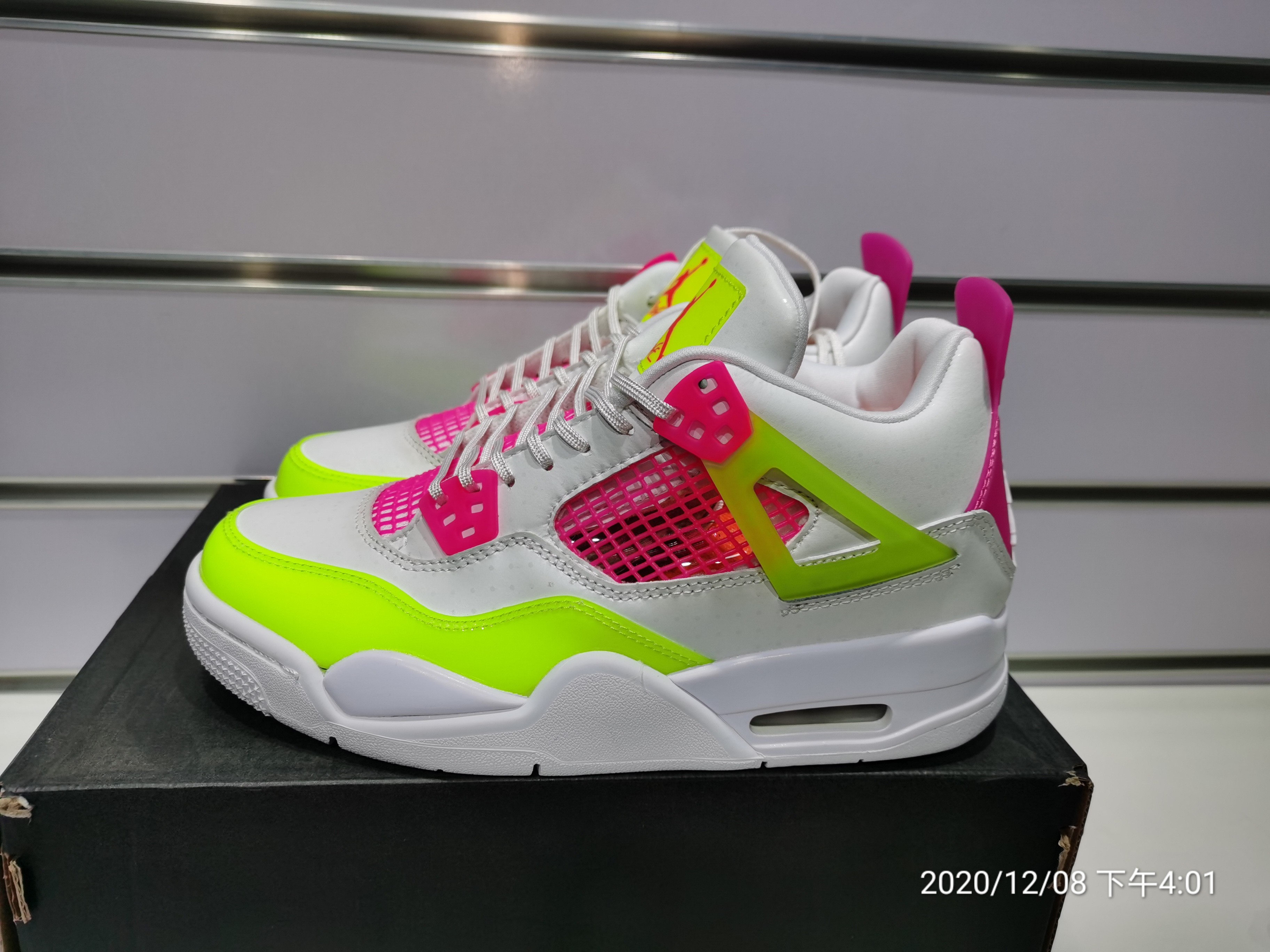 Air Jordan 4 GS Lemon Venom Colorful CV7808-100