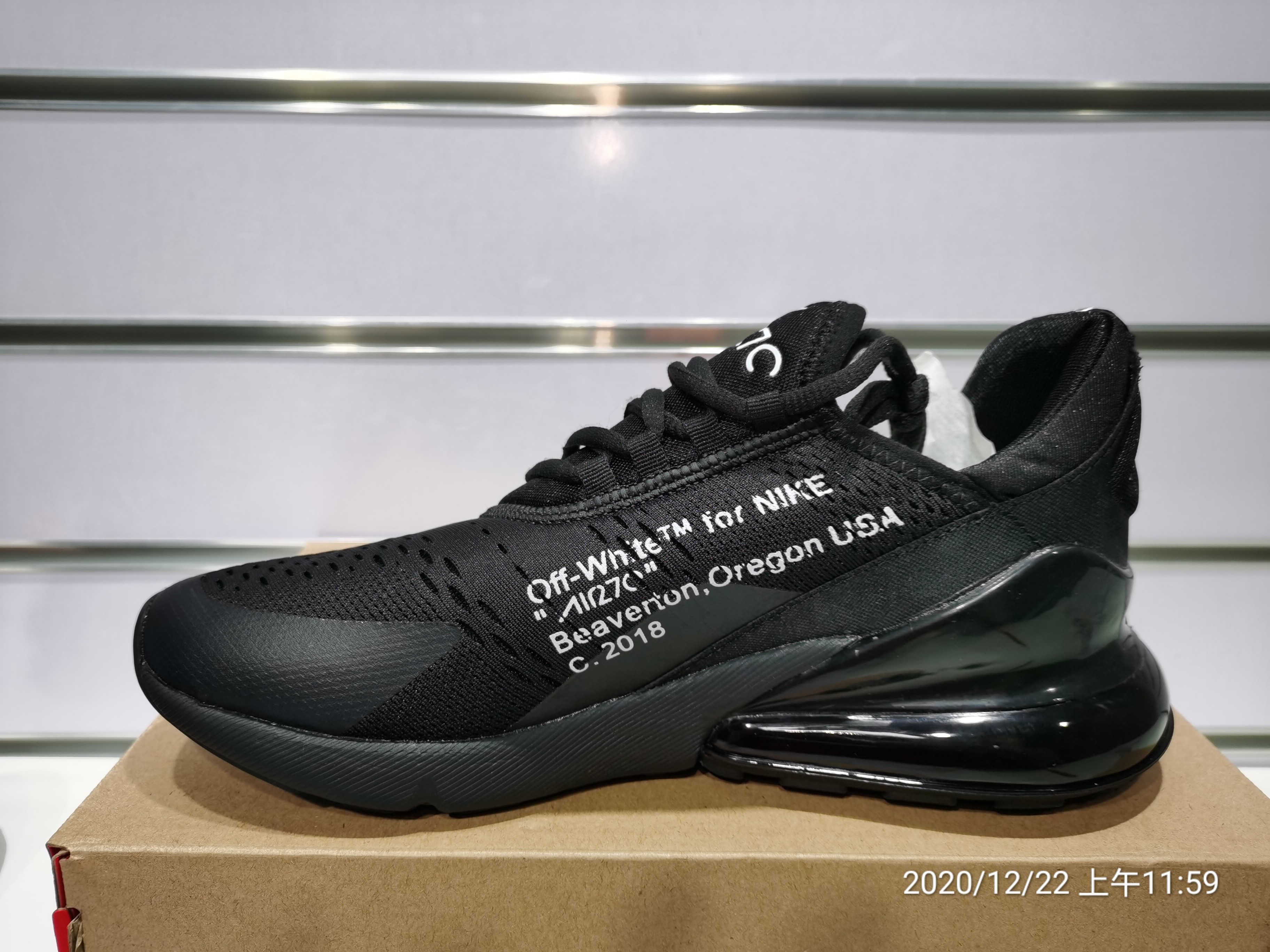 Off-White x Nike Air Max 270 Black AA8058-001