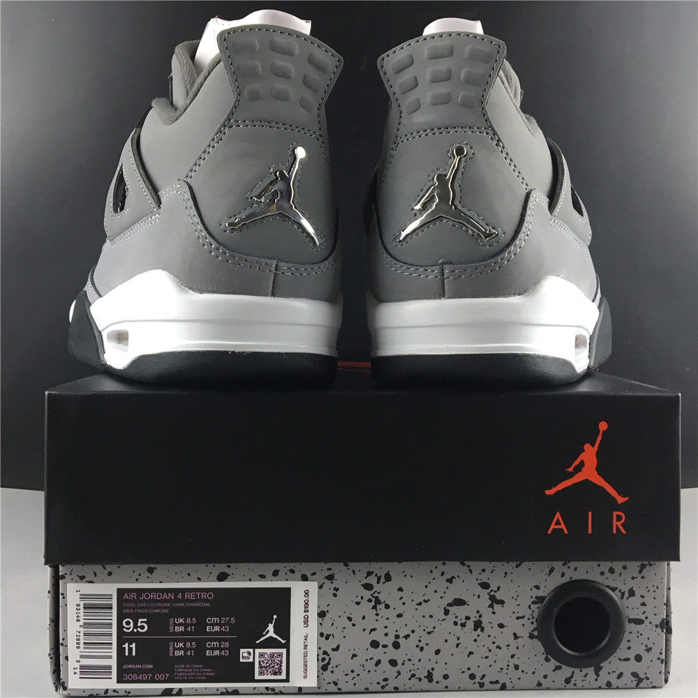 Air Jordan 4 Retro Cool Grey (2019) 308497-007