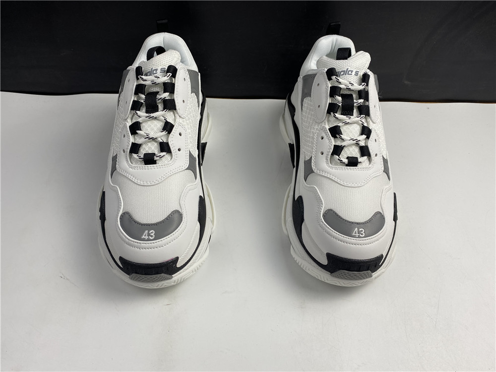 Blncig Triple S Open Sneakers Grey 536737 W0901 9089