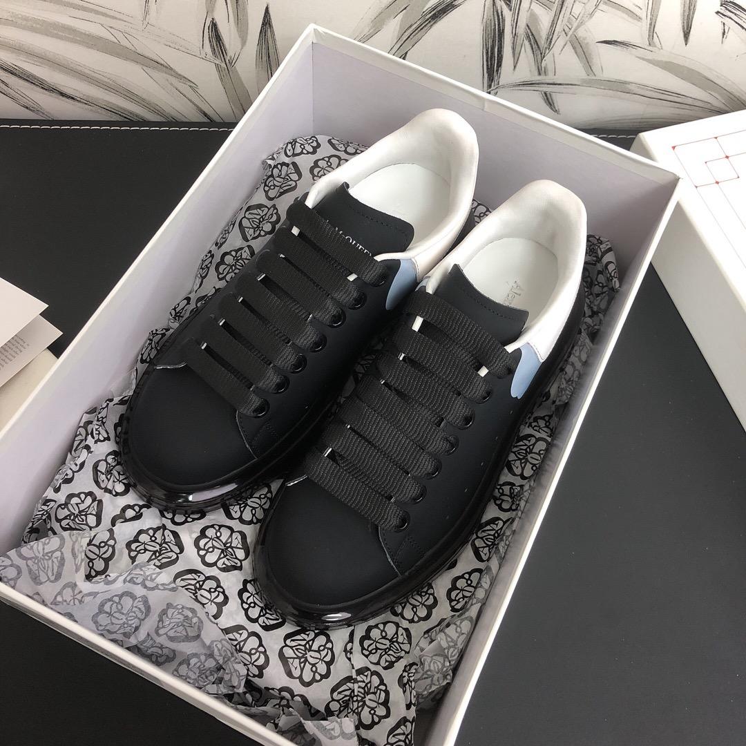 Alxndr McQN Oversized Clear Sole Lust Full Black