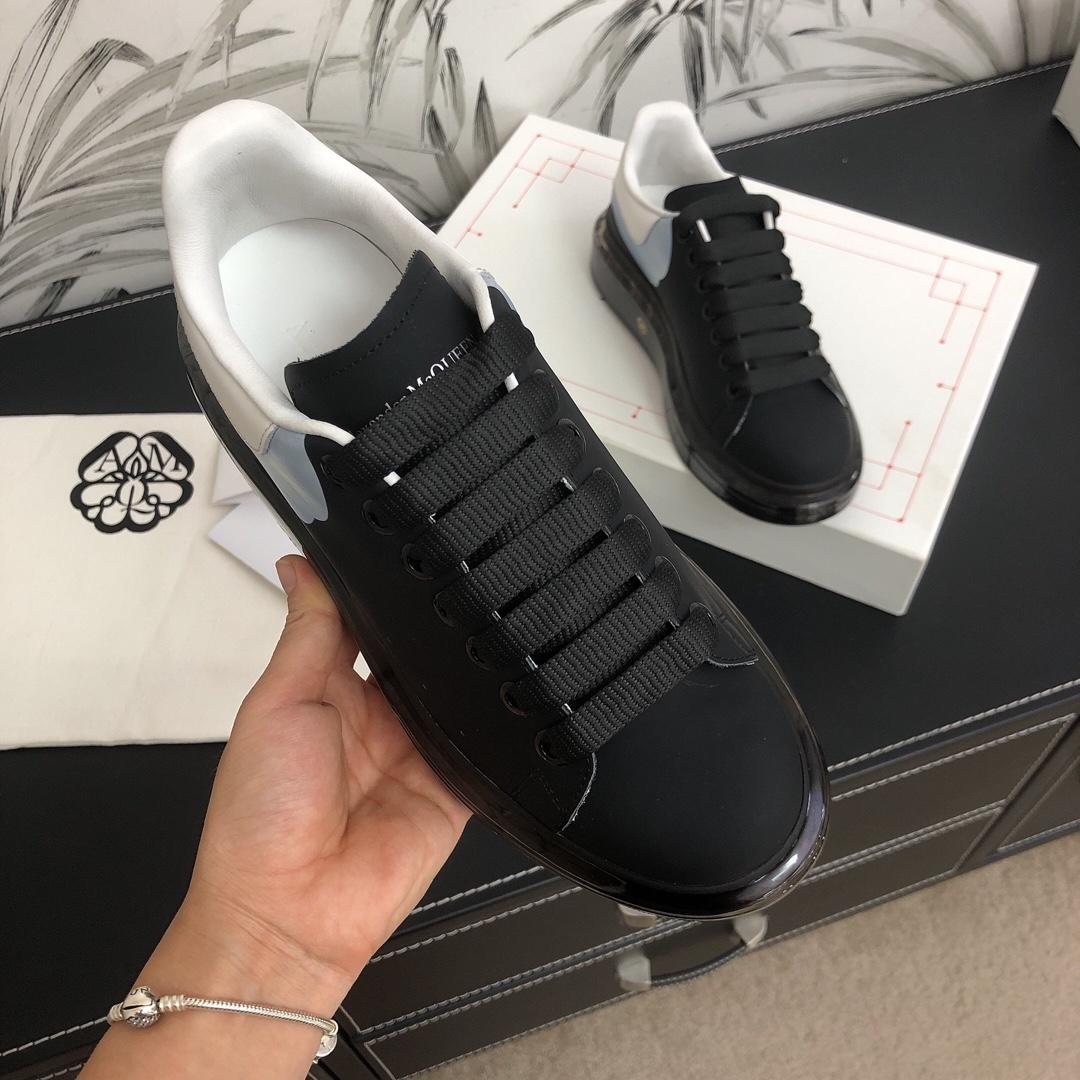 Alxndr McQN Oversized Clear Sole Lust Full Black