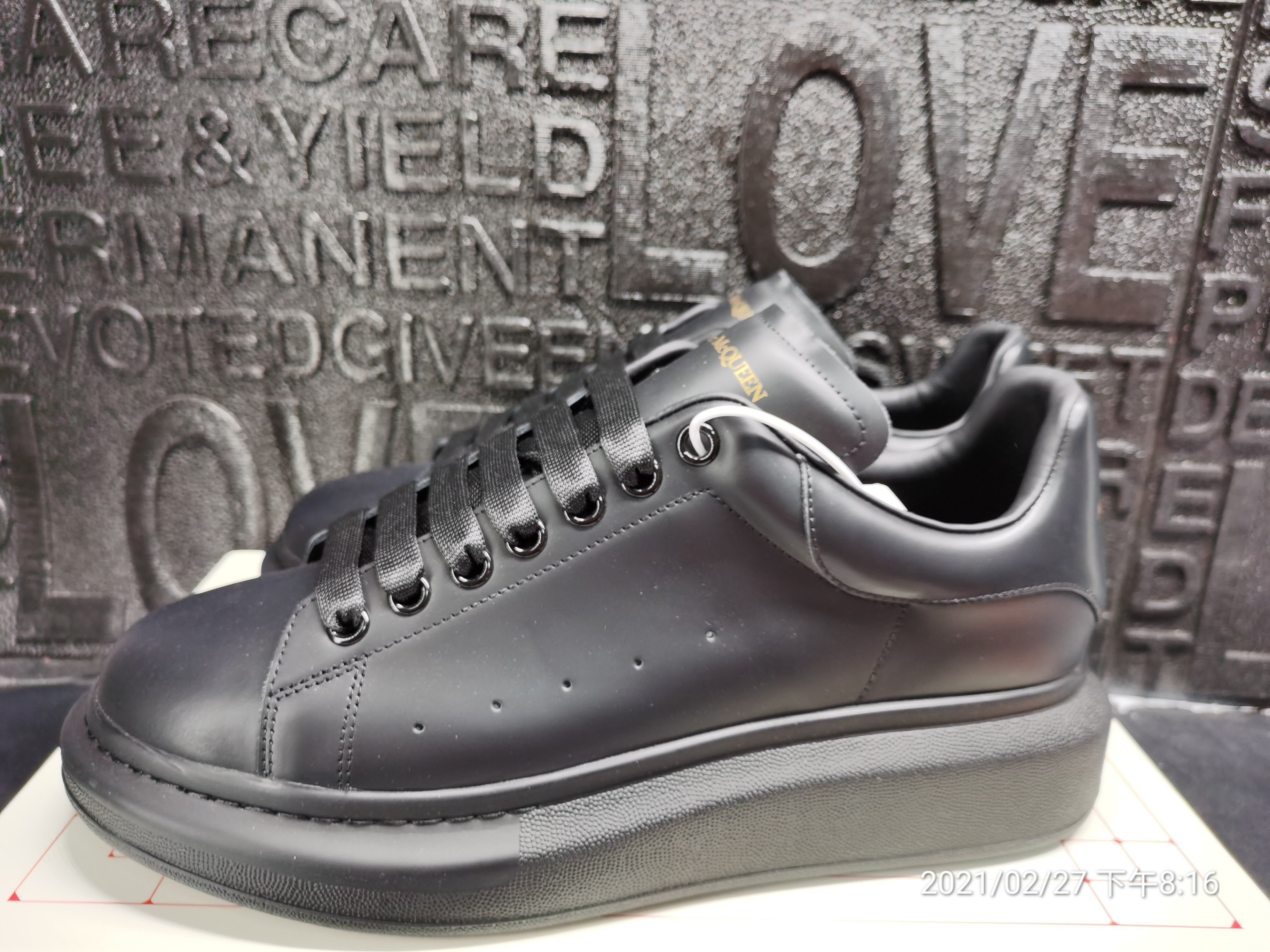 Alxndr McQN Oversized Black 553761 WHGP 01000