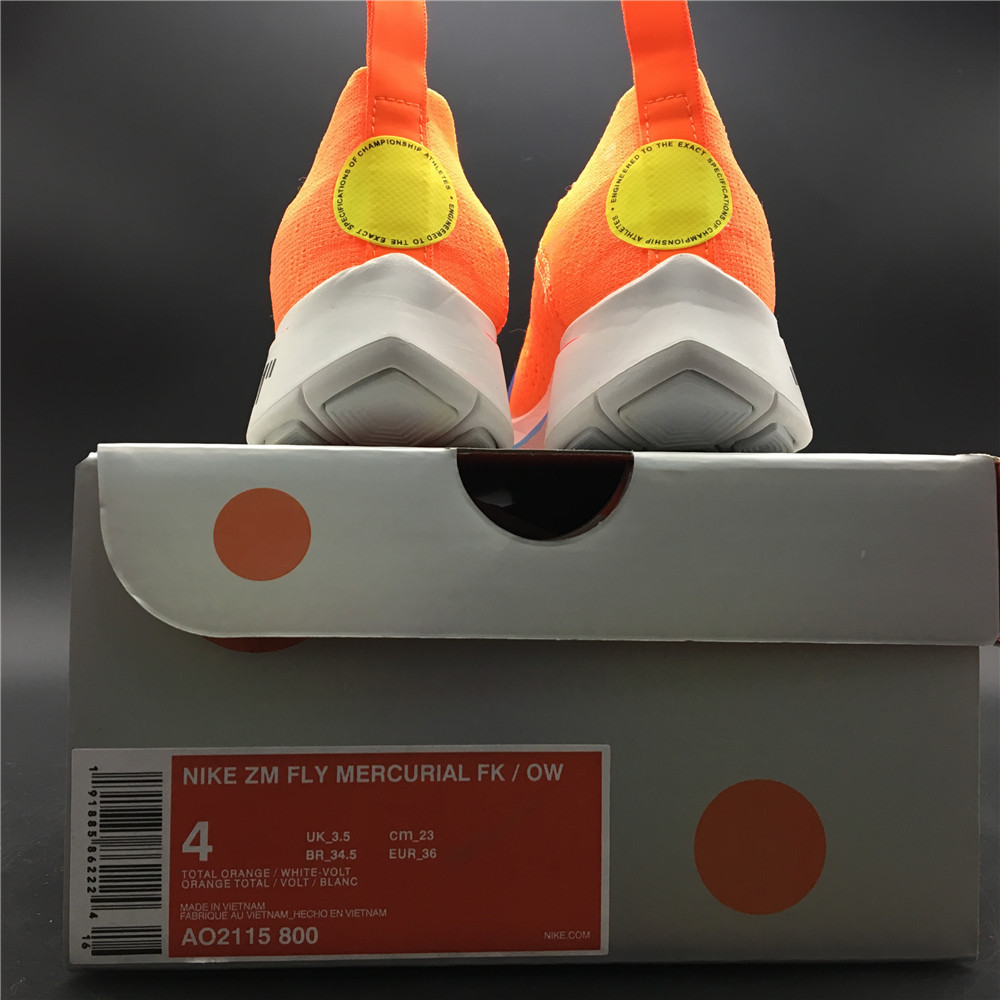 Nike Zoom Fly Mercurial Off-White Total Orange AO2115-800