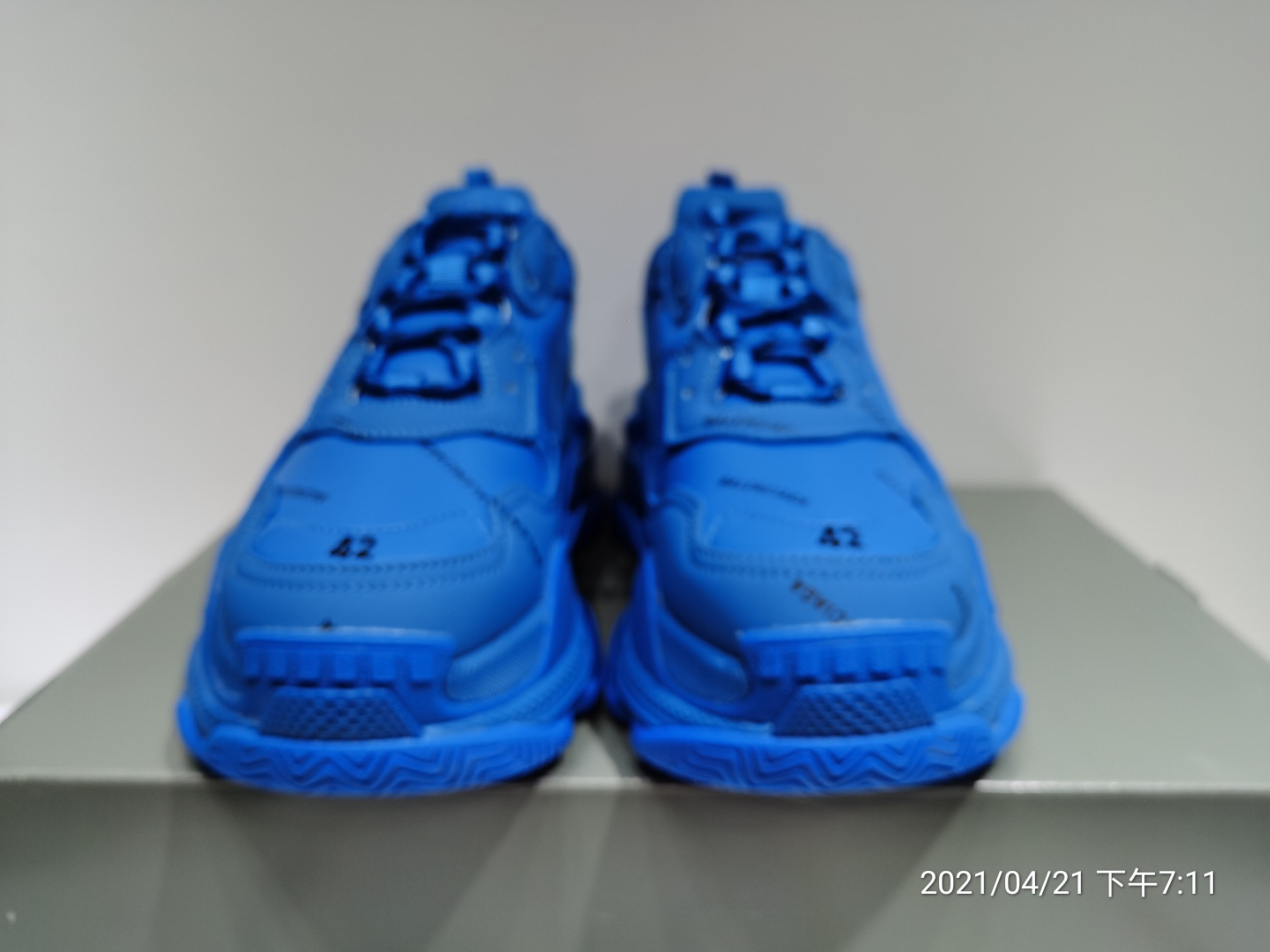 Blncig Triple S Blue Logo