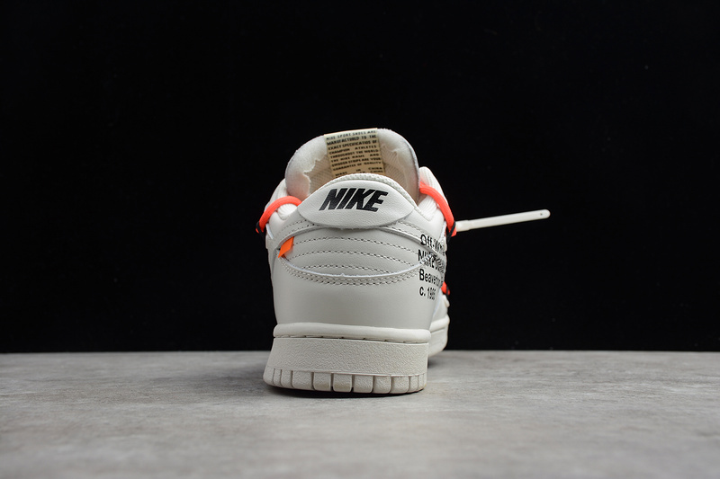 Off-White x Nike SB Dunk Low LTHR OW Beige White CT0856-900