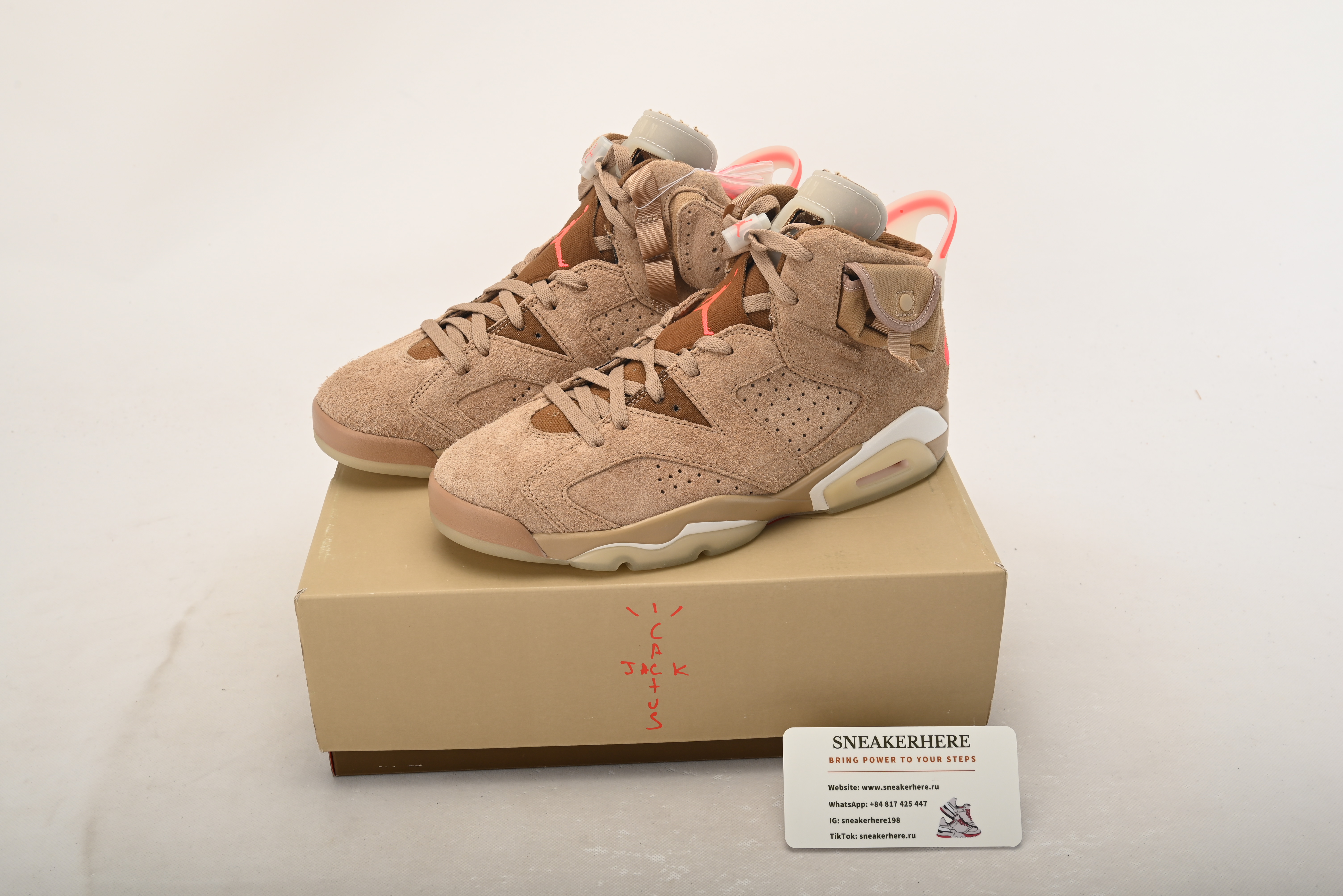Air Jordan 6 Retro Travis Scott British Khaki DH0690-200