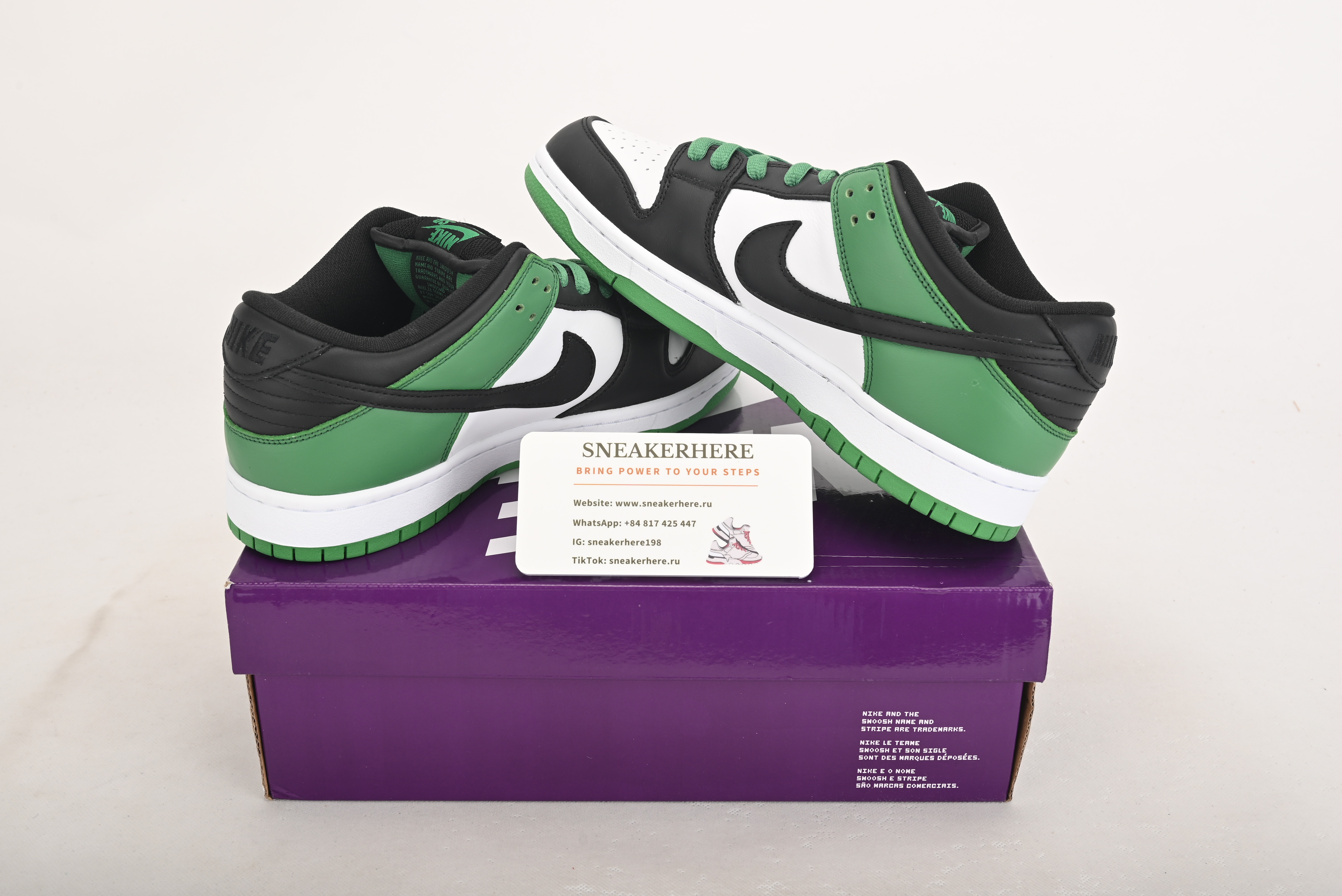 Nike SB Dunk Low Classic Green BQ6817-302