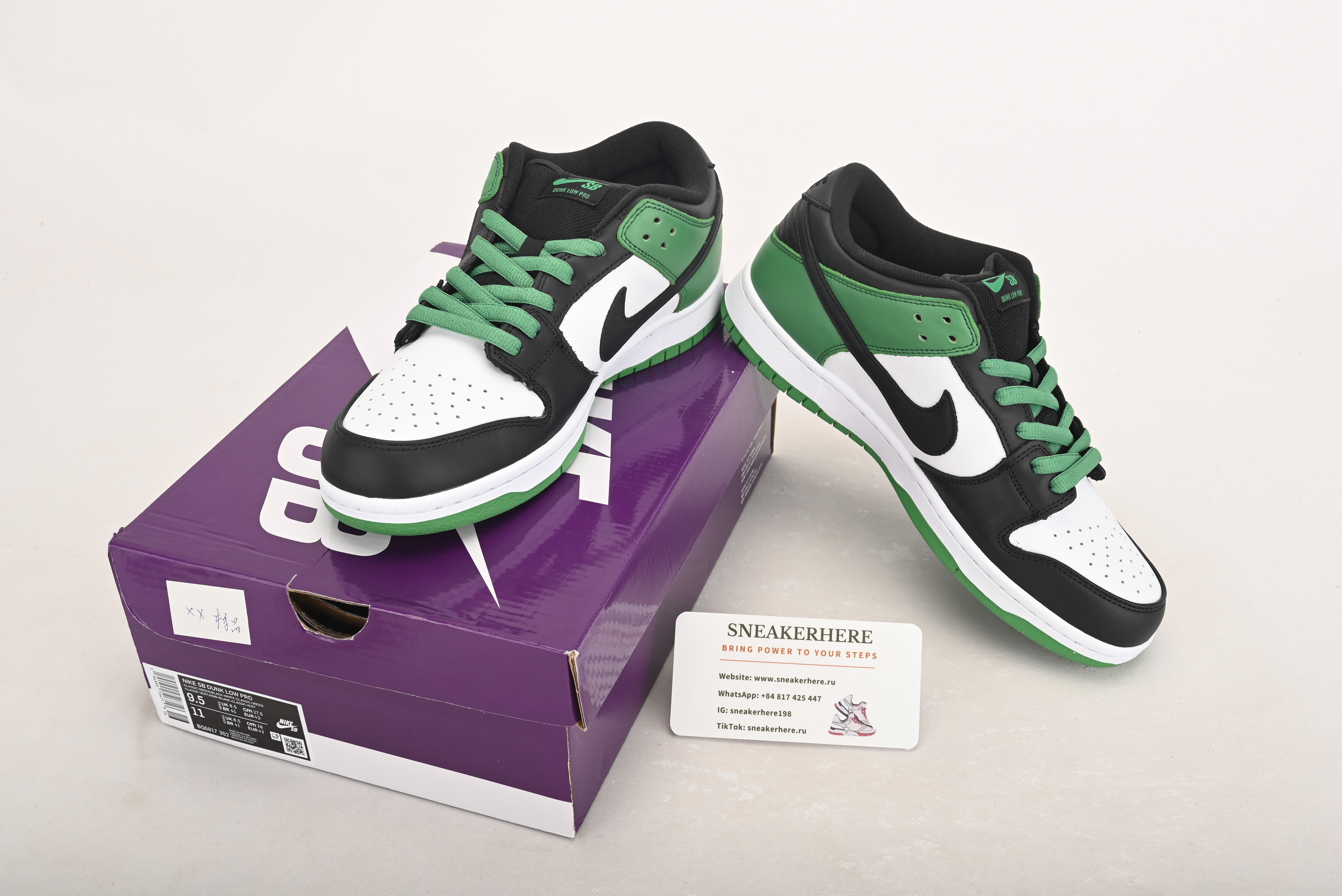 Nike SB Dunk Low Classic Green BQ6817-302