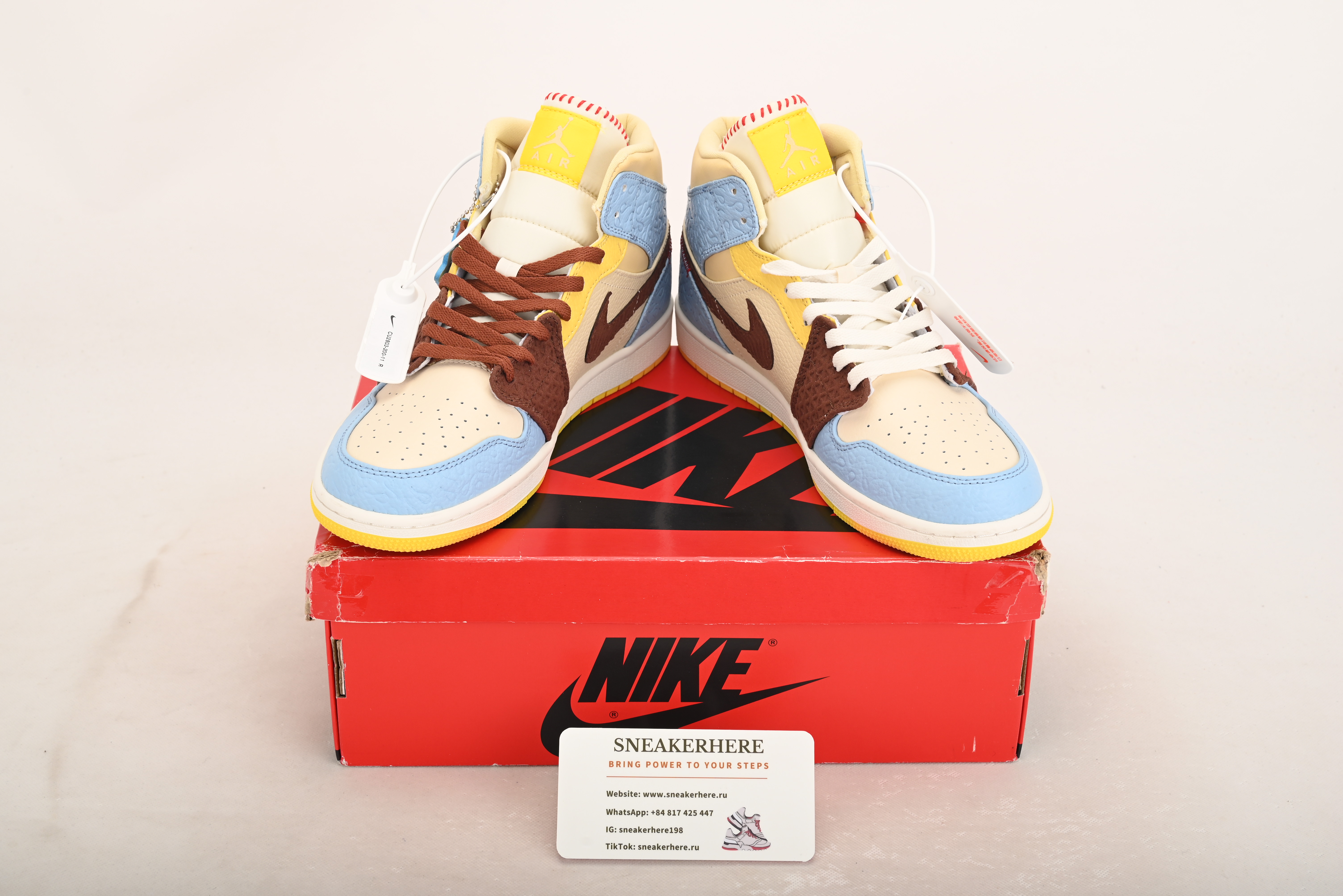 Air Jordan 1 Mid SE Fearless Maison Chateau Rouge CU2803-200