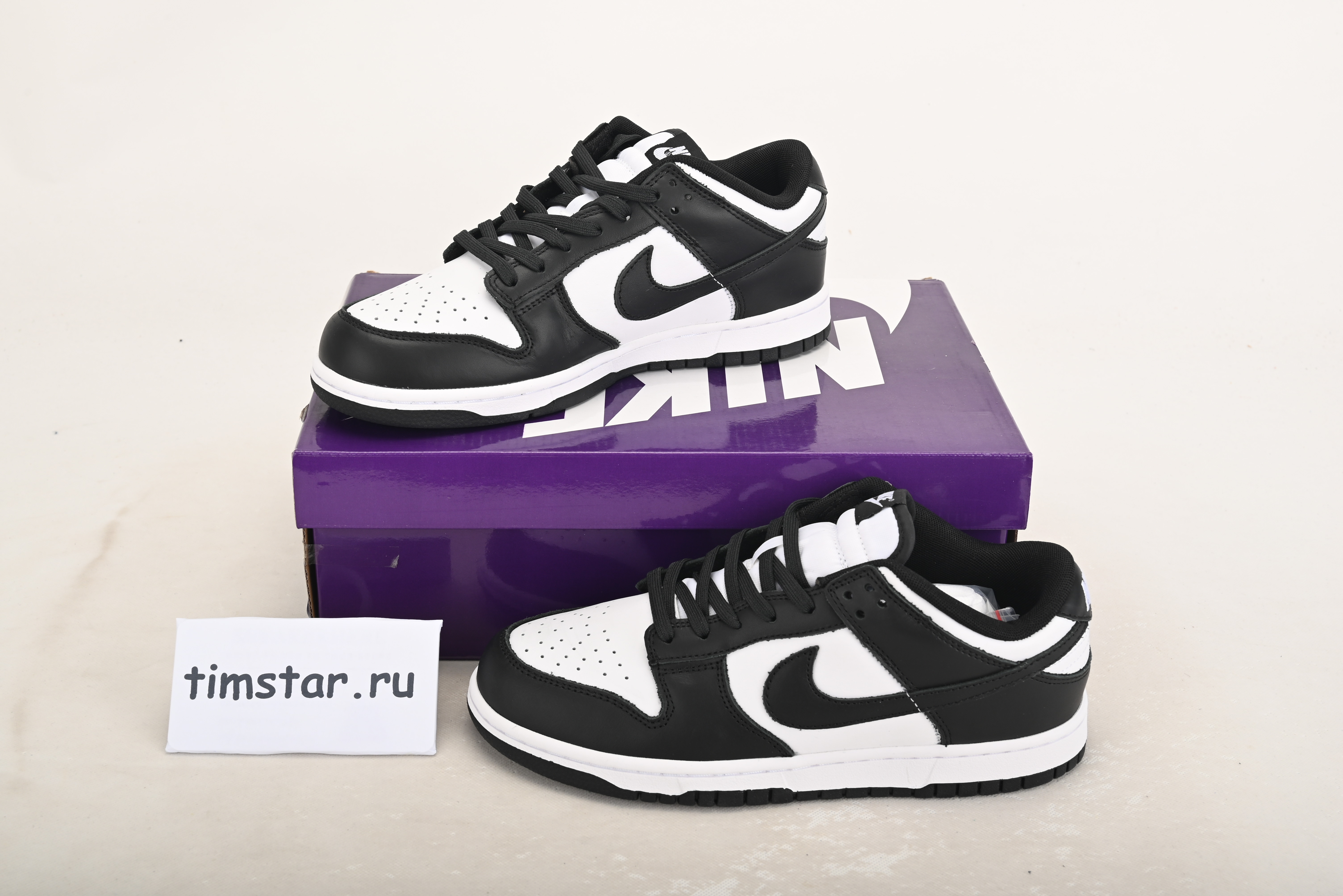 Nike Dunk Low White Black - DD1391-100